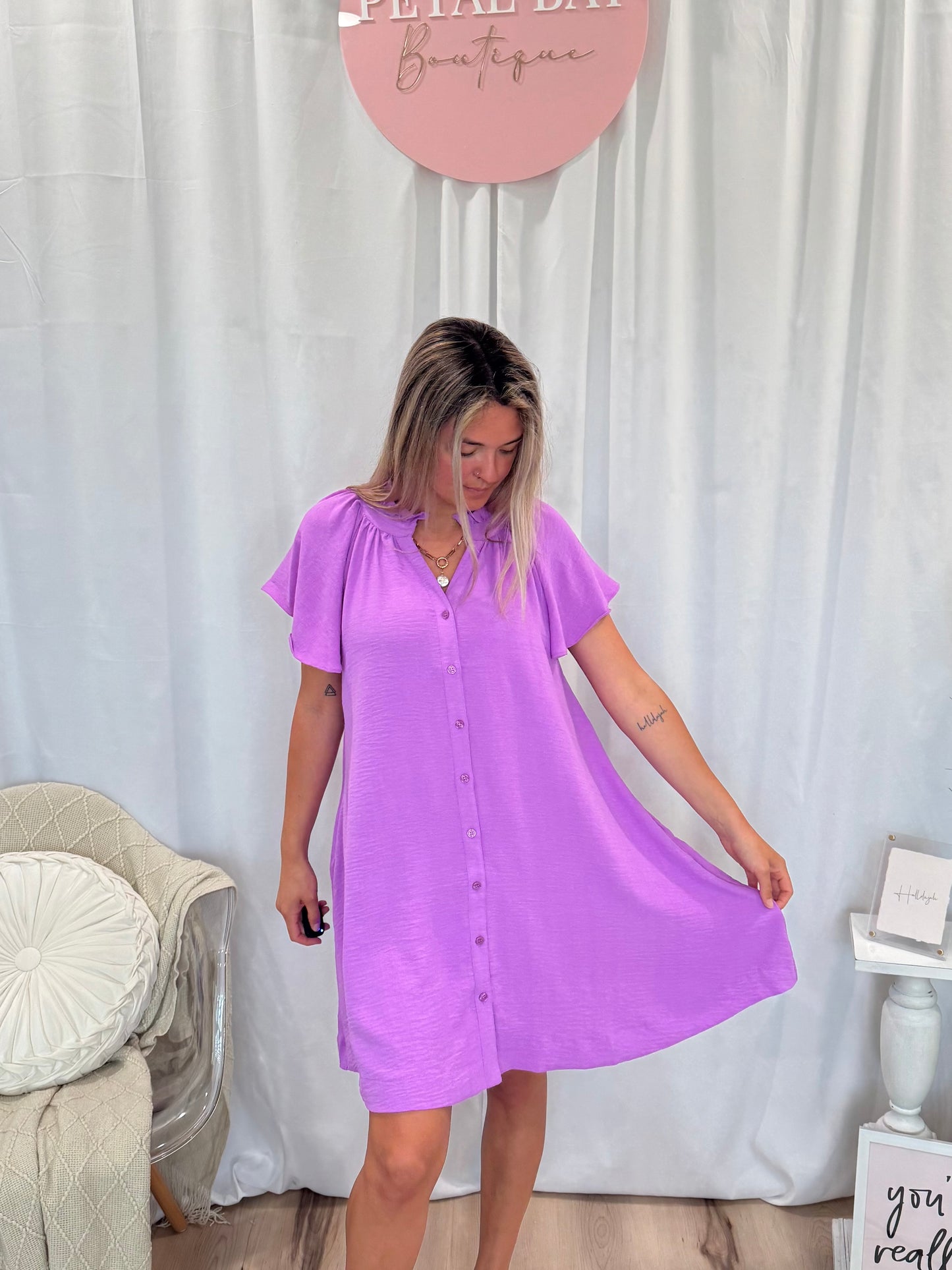 Purple Beauty Dress