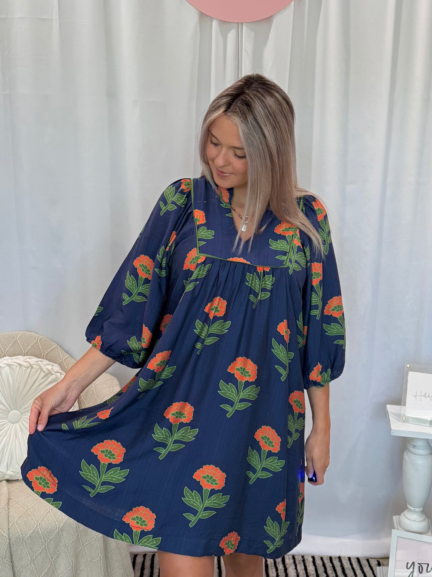 Blueberry Blossom Dress