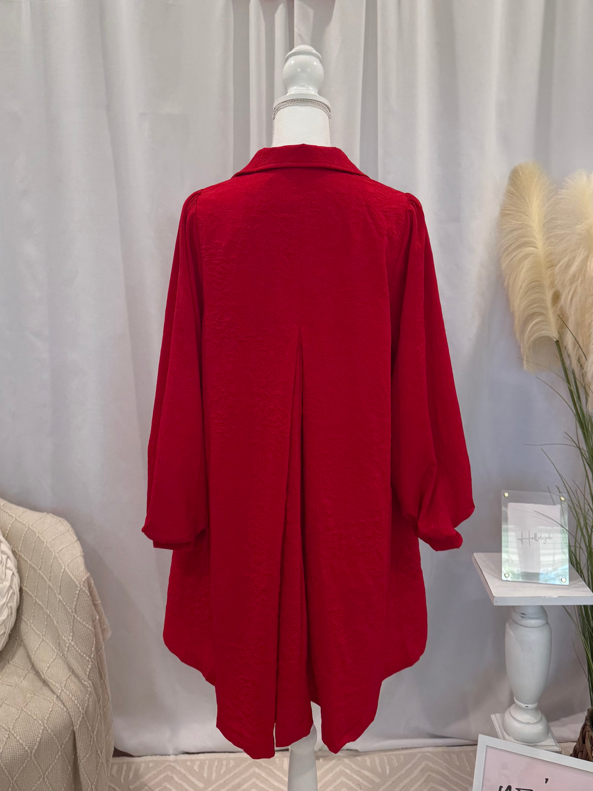 Cranberry Fog Dress (Pockets!)