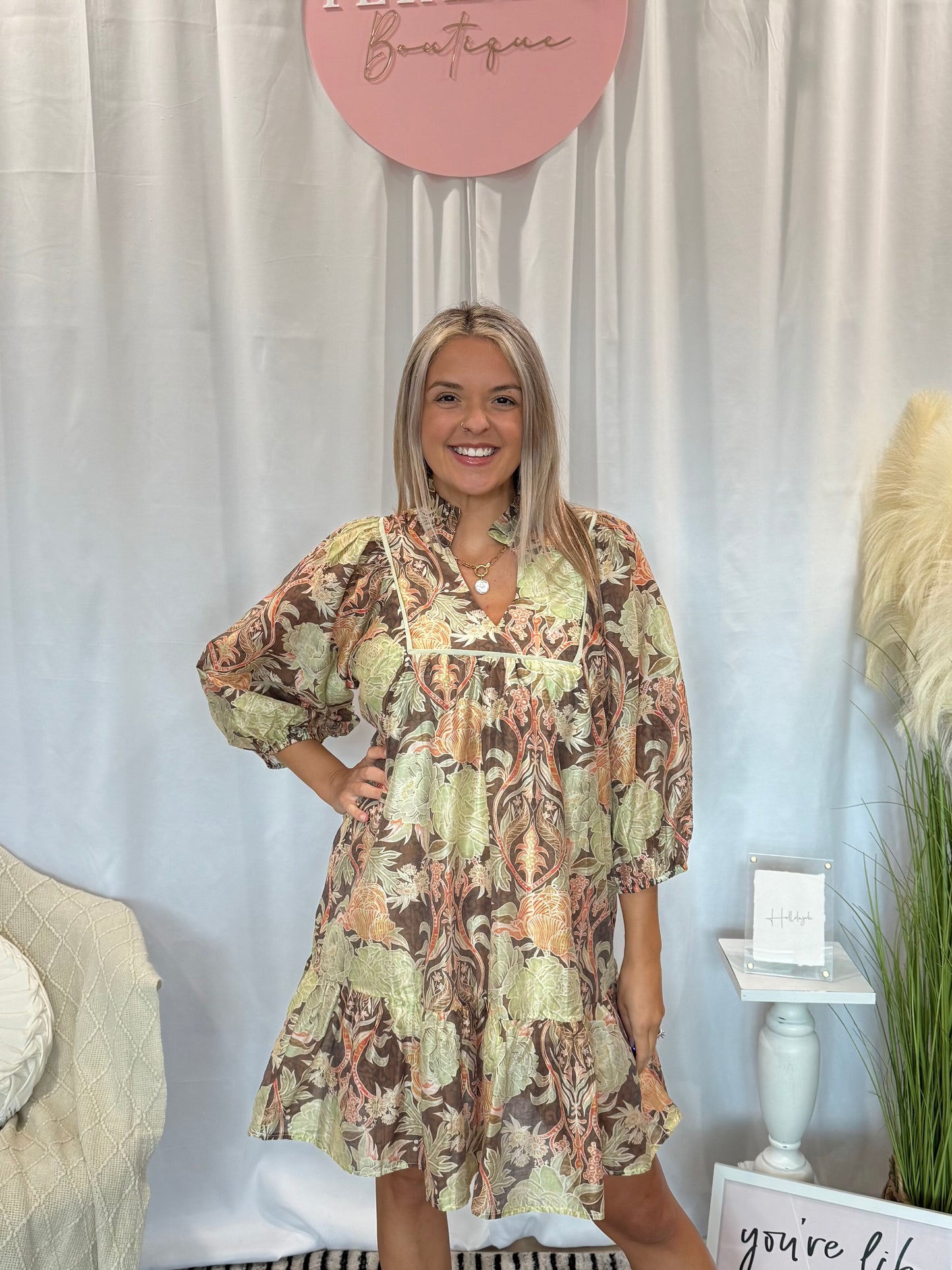 Falling Leaves Dress