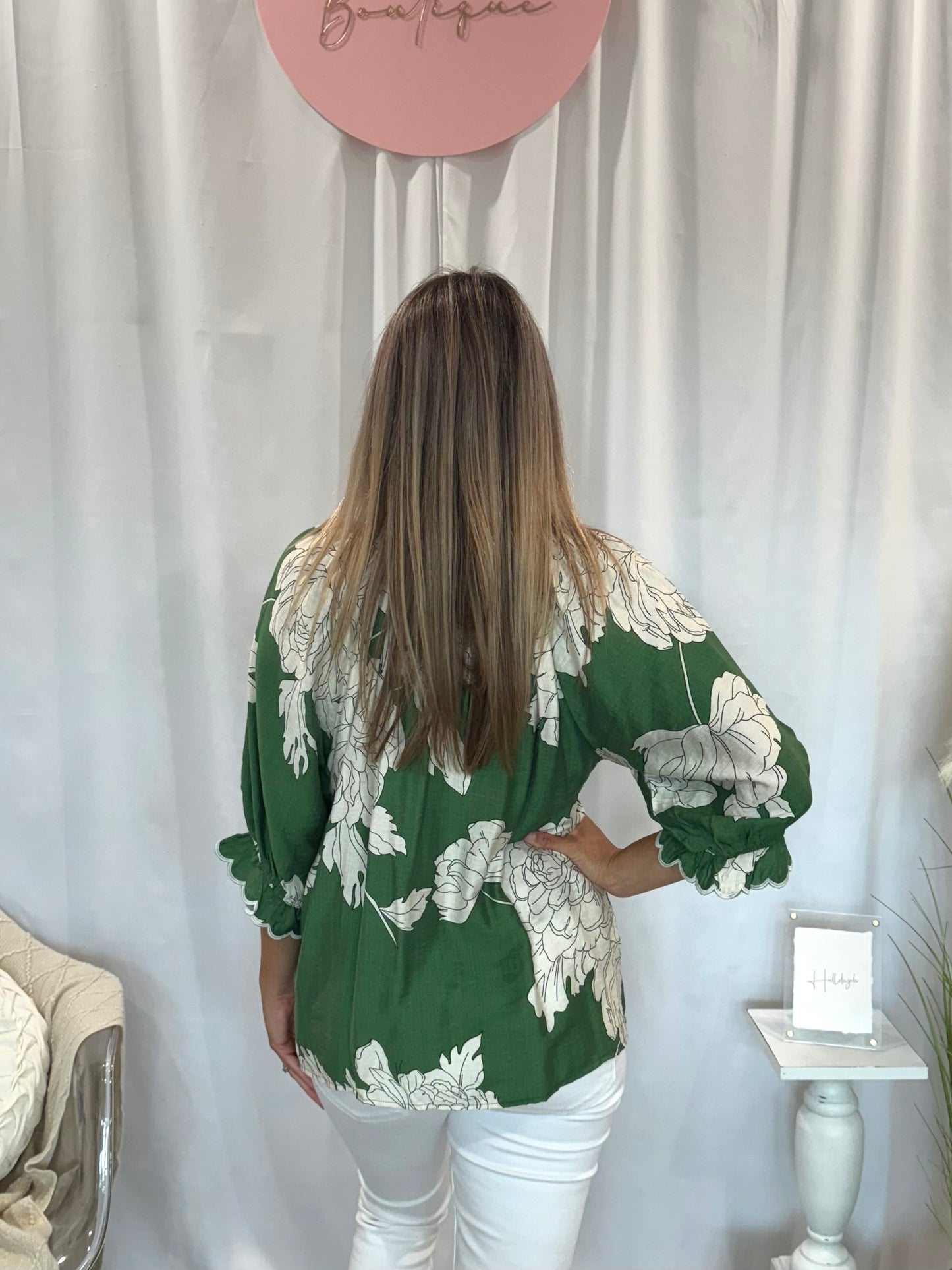 Classy Forever Olive Top