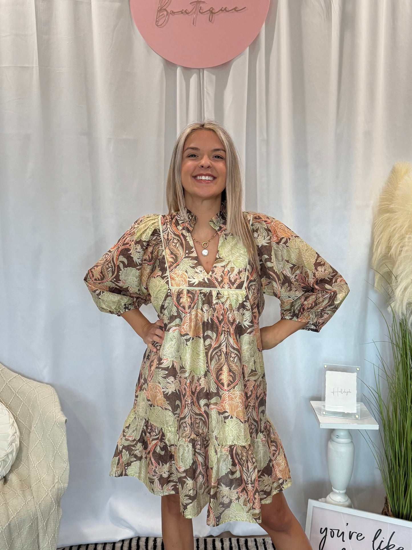 Falling Leaves Dress