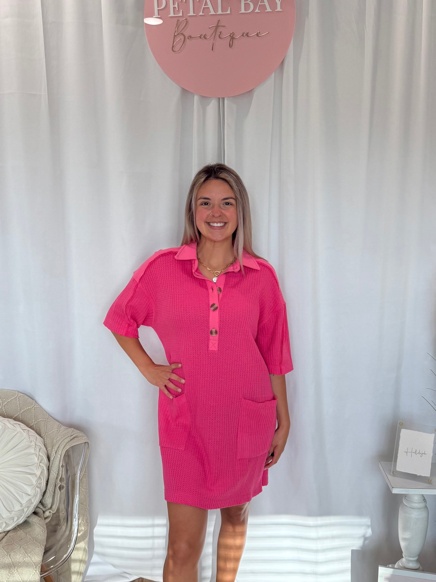 Pink Comfort Dress