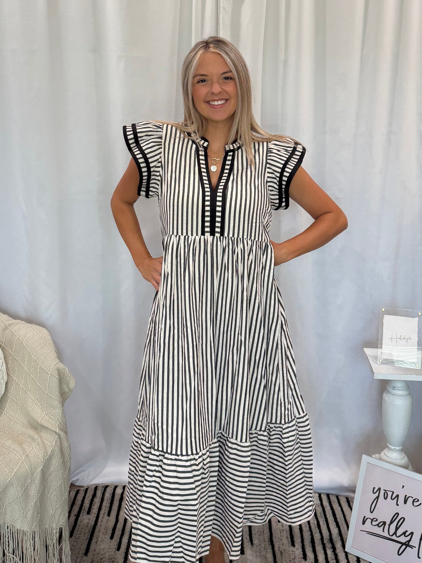 Onyx Gem Dress (Pockets!)