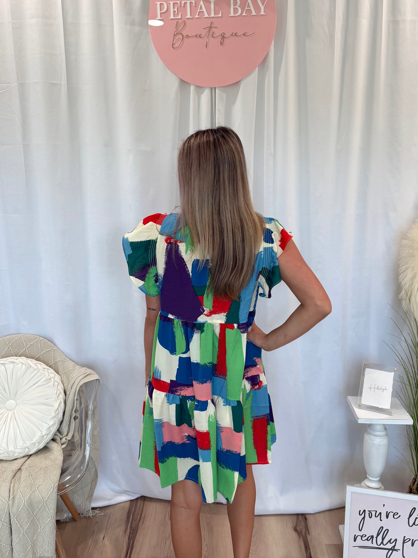 Colored in Happiness Dress