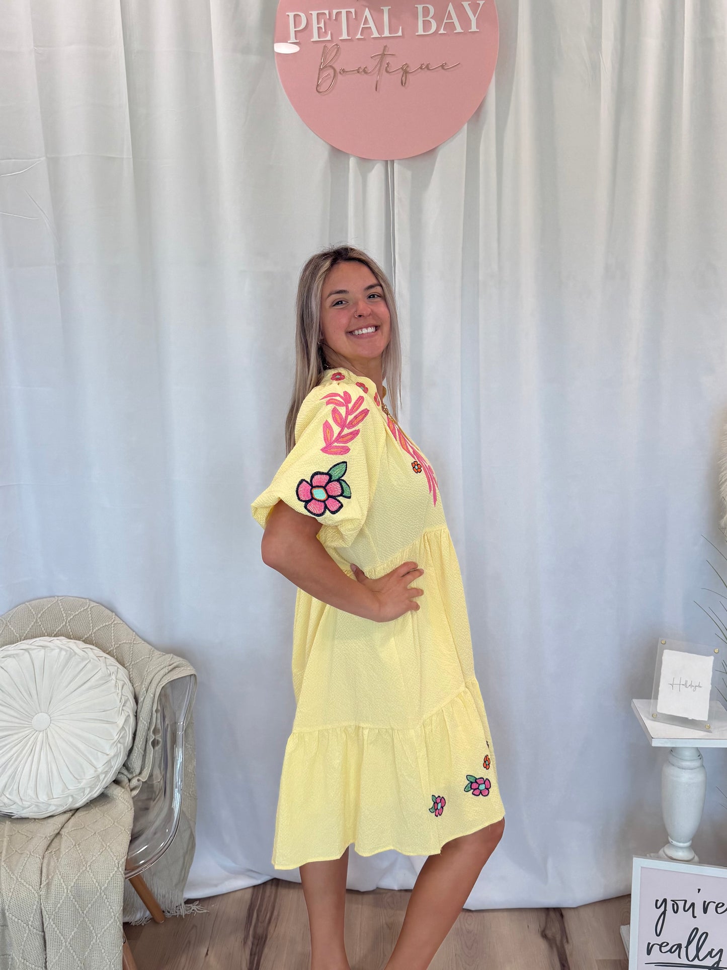 Pretty Yellow Dress