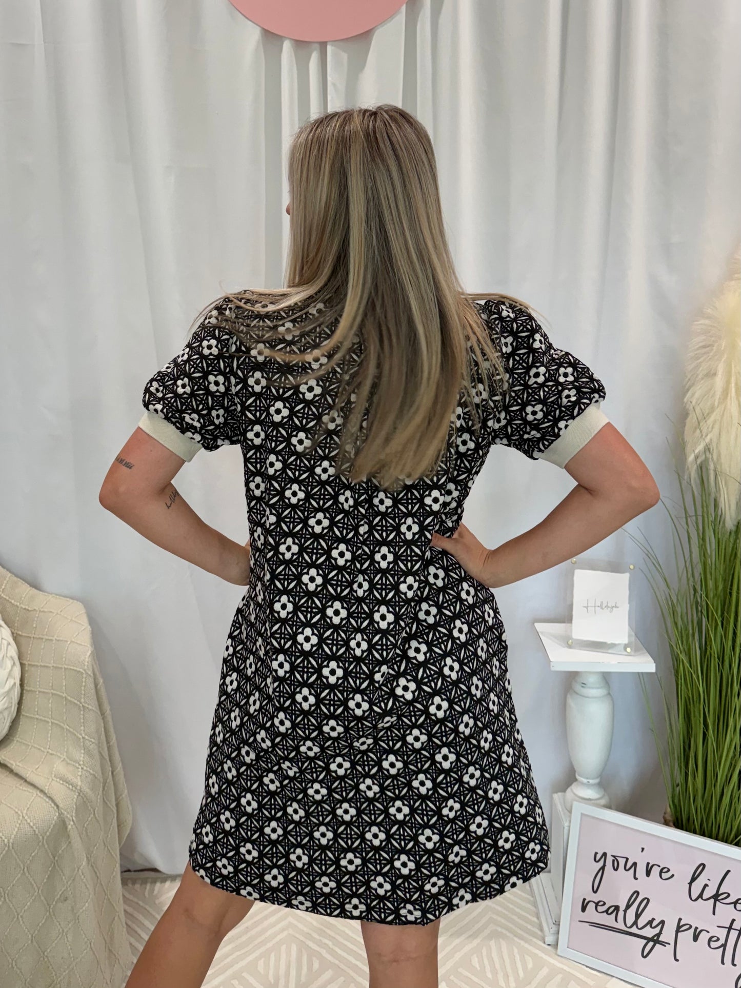 Everyday Chic Onyx Dress (Pockets!)