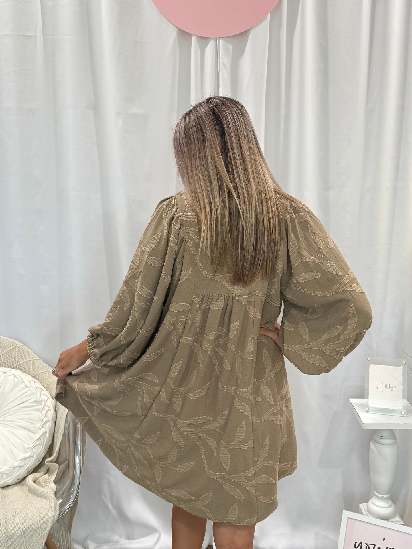 Signature Taupe Dress