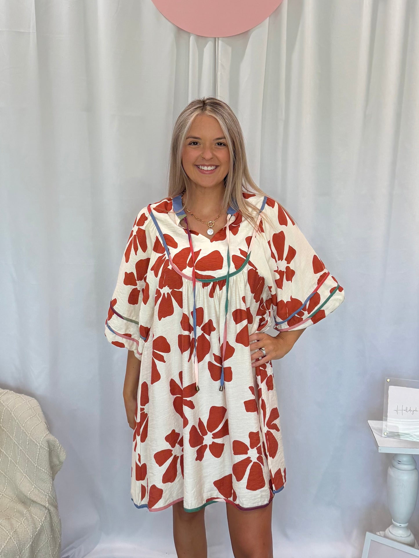 Amber Glow Dress