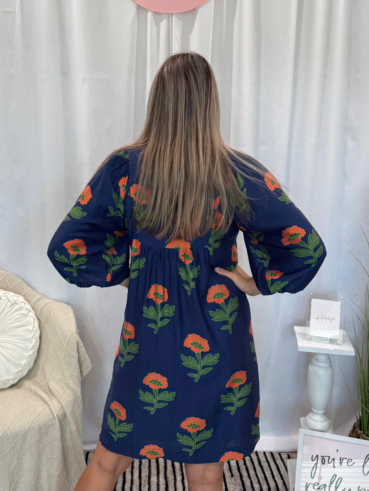Blueberry Blossom Dress