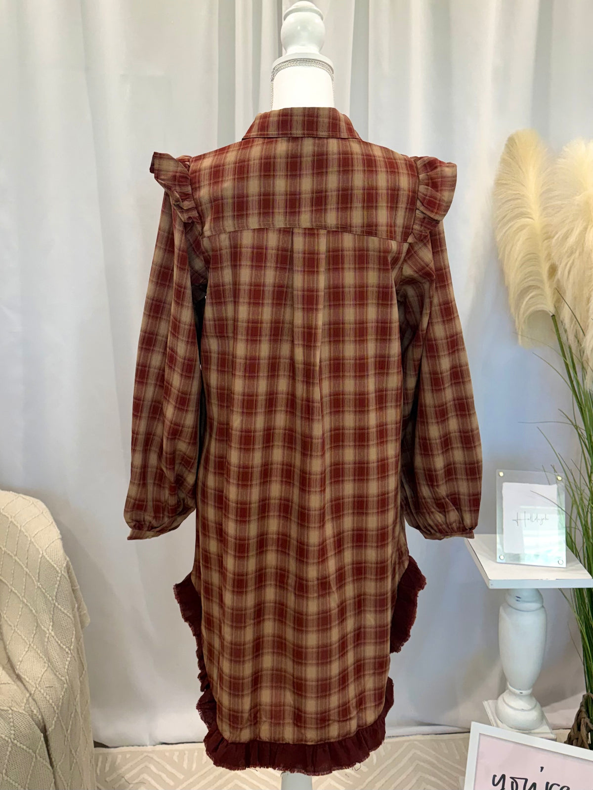 Falling Into Rust Dress