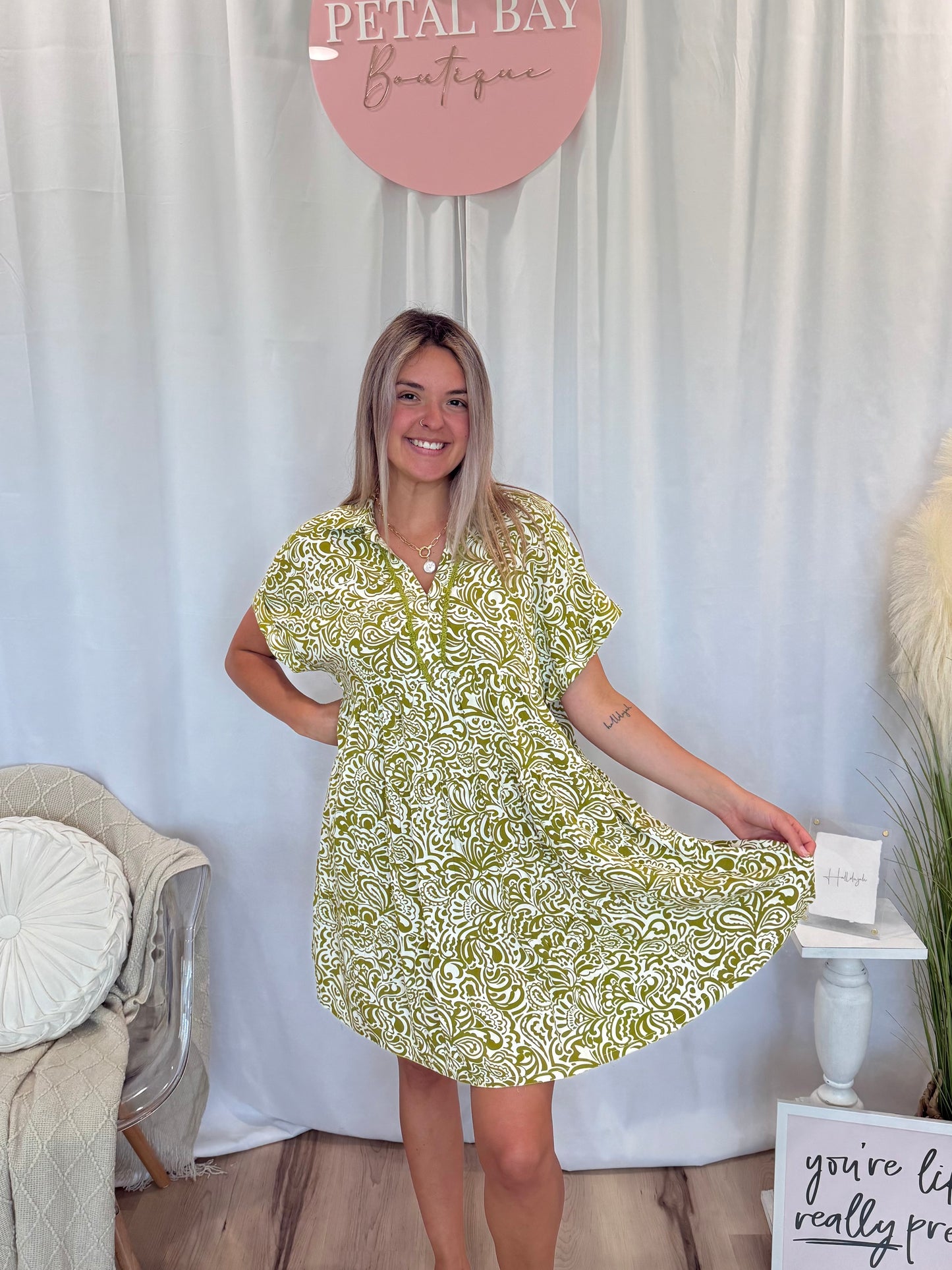 Avocado Love Dress
