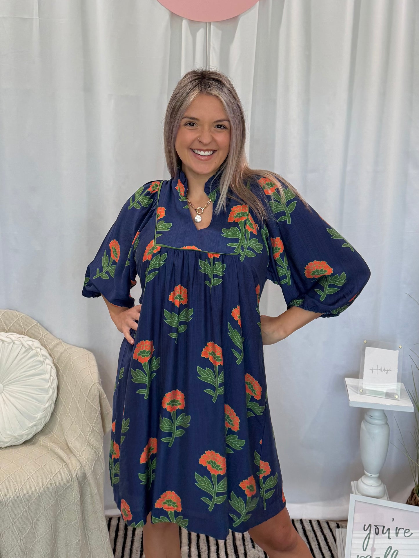 Blueberry Blossom Dress