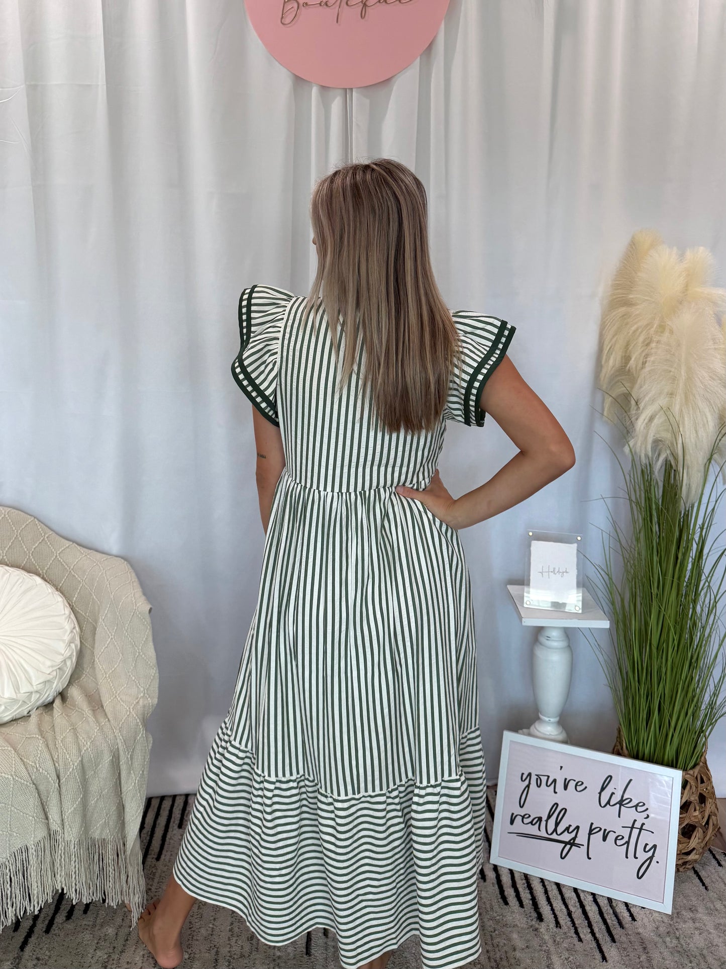 Emerald Gem Dress (Pockets!)