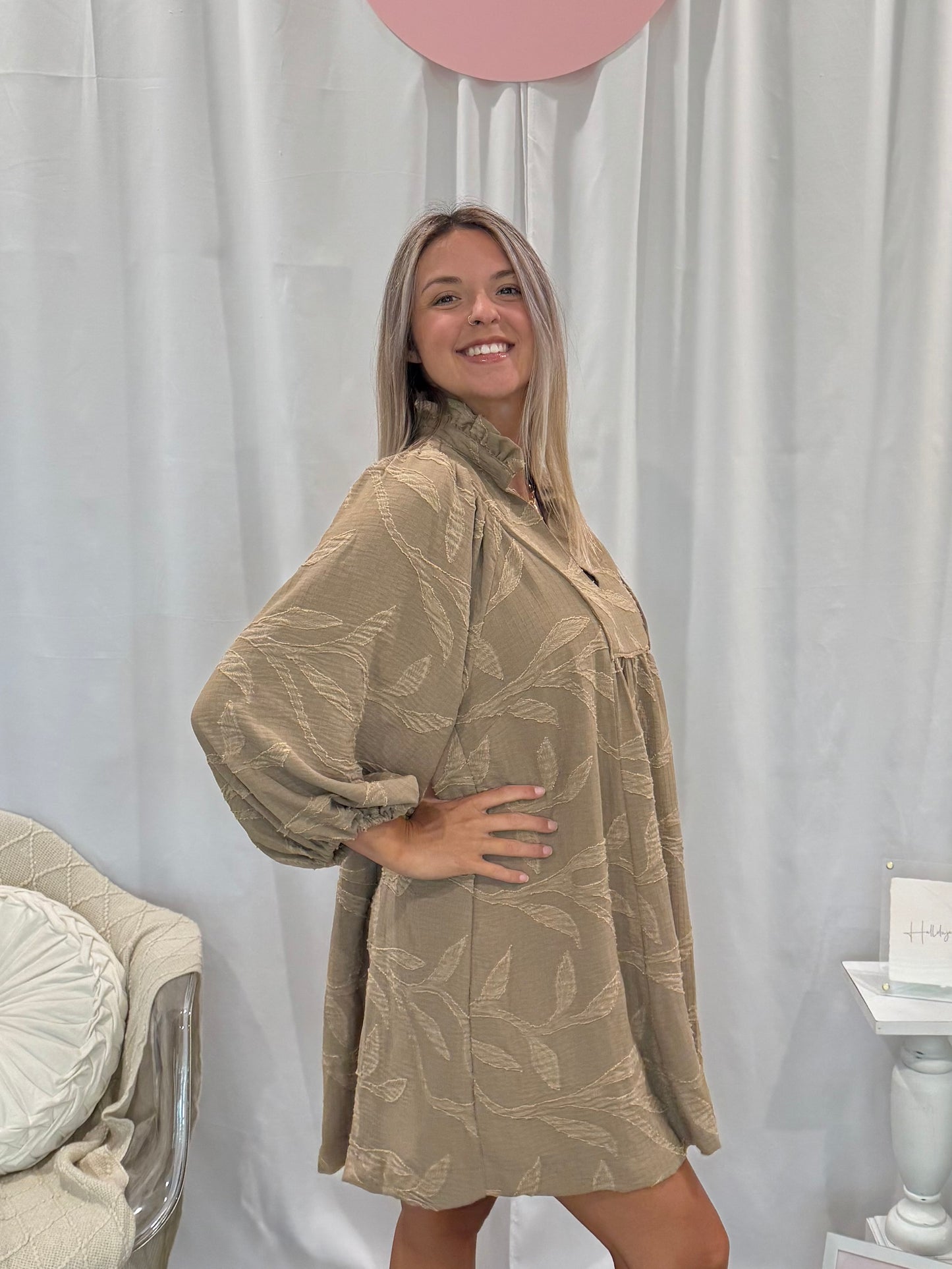 Signature Taupe Dress