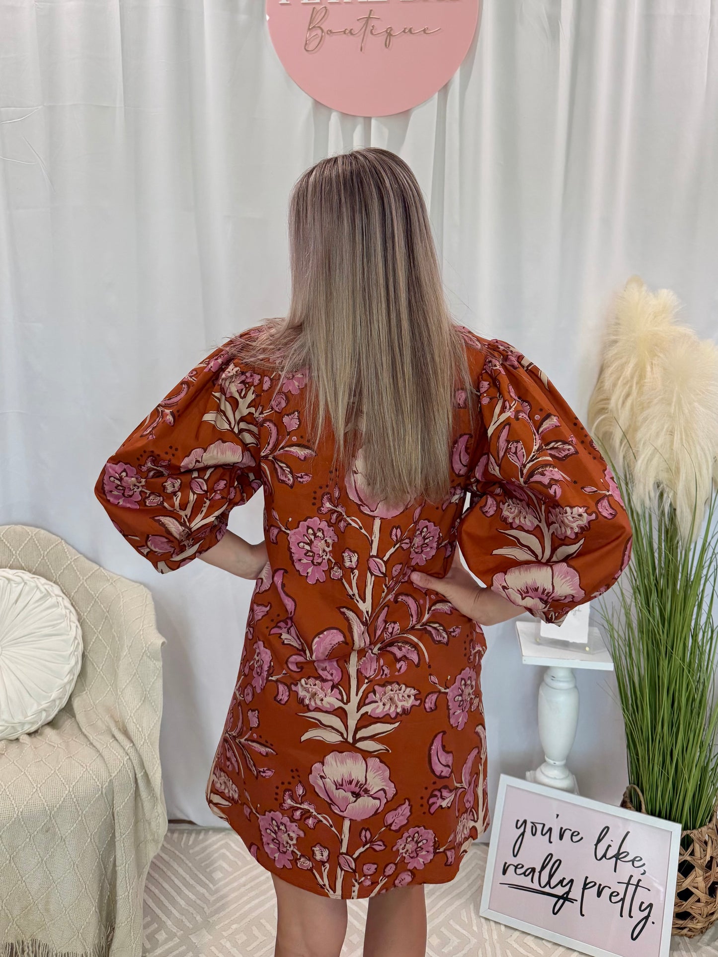 Perfect Pumpkin Dress (Pockets!)