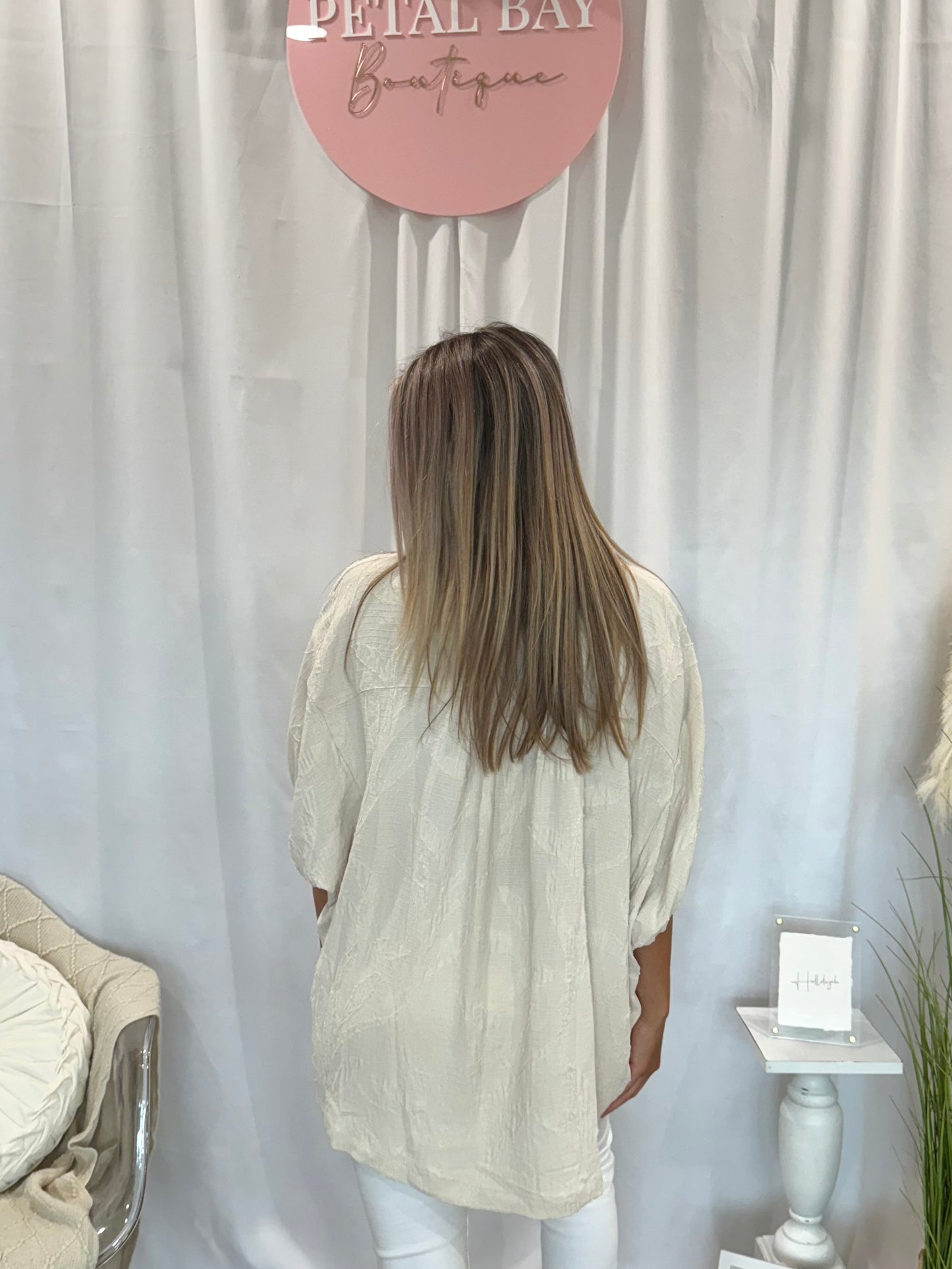 Lush Cream Top