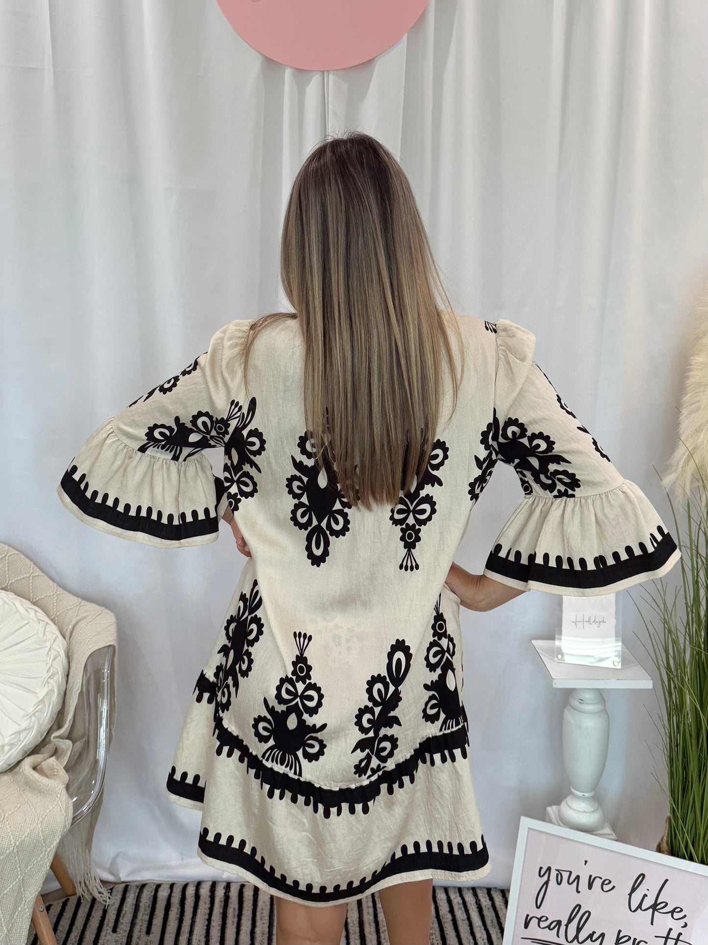 Cutest Ever Cream Dress