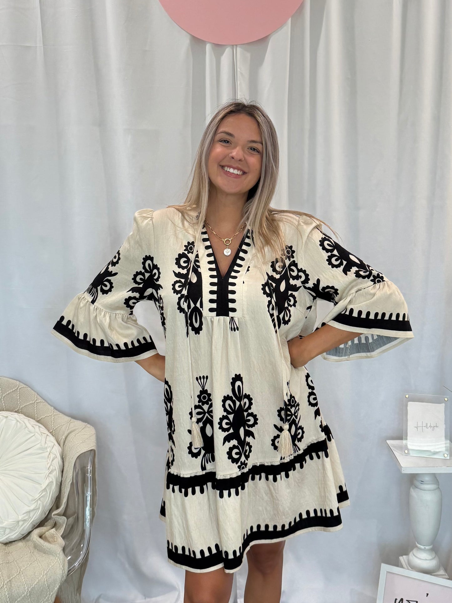 Cutest Ever Cream Dress