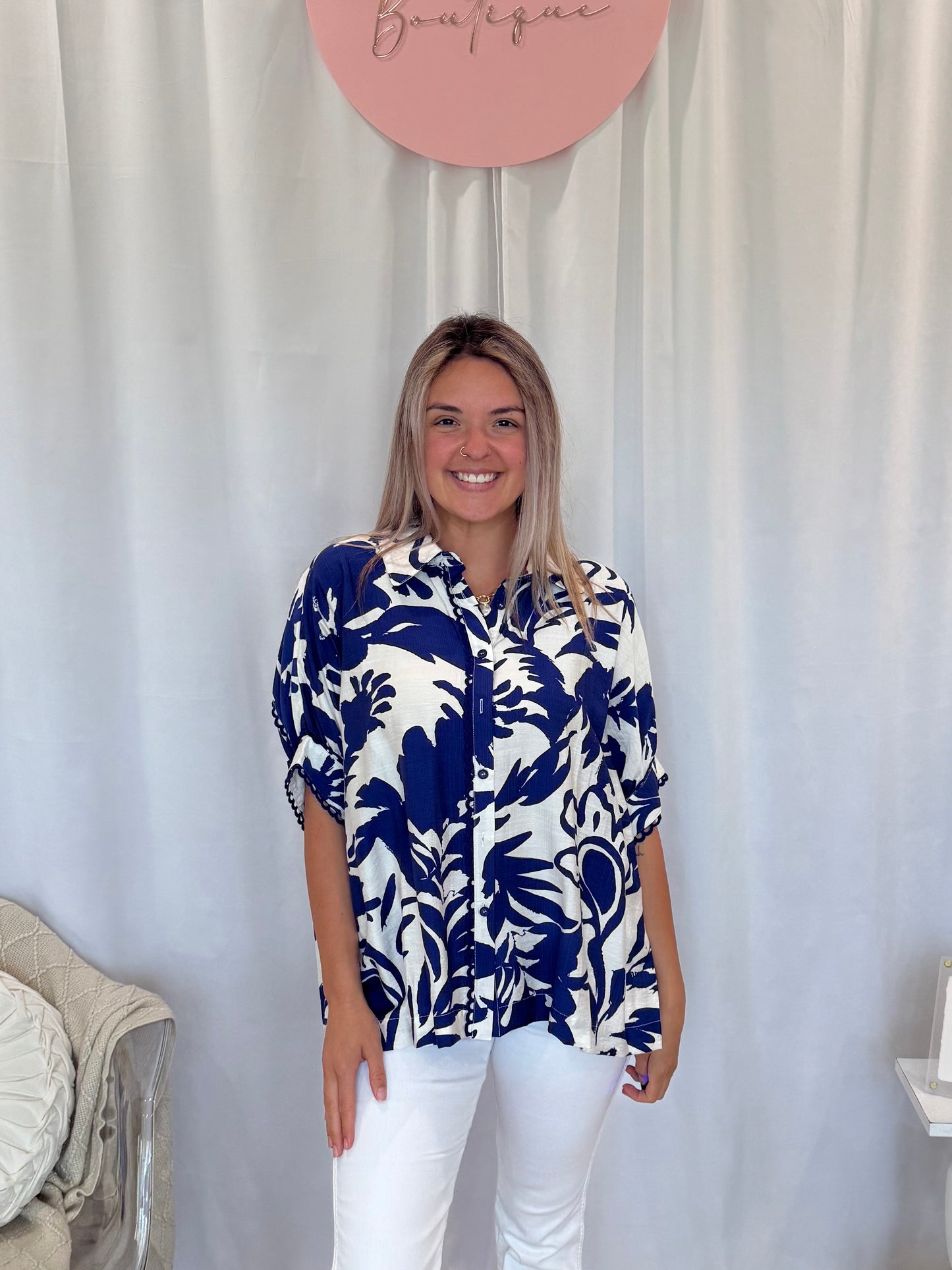 Caribbean Waves Top