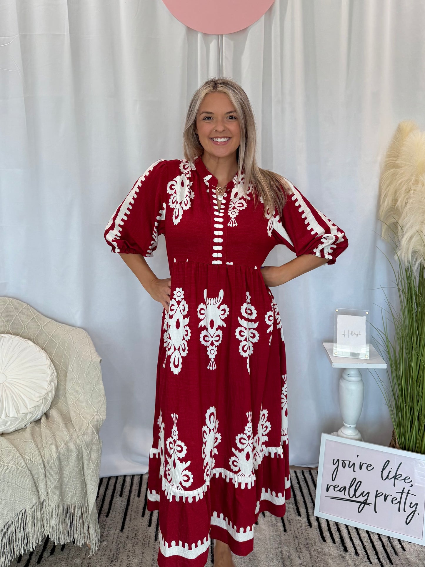 Cranberry French Quarter Dress