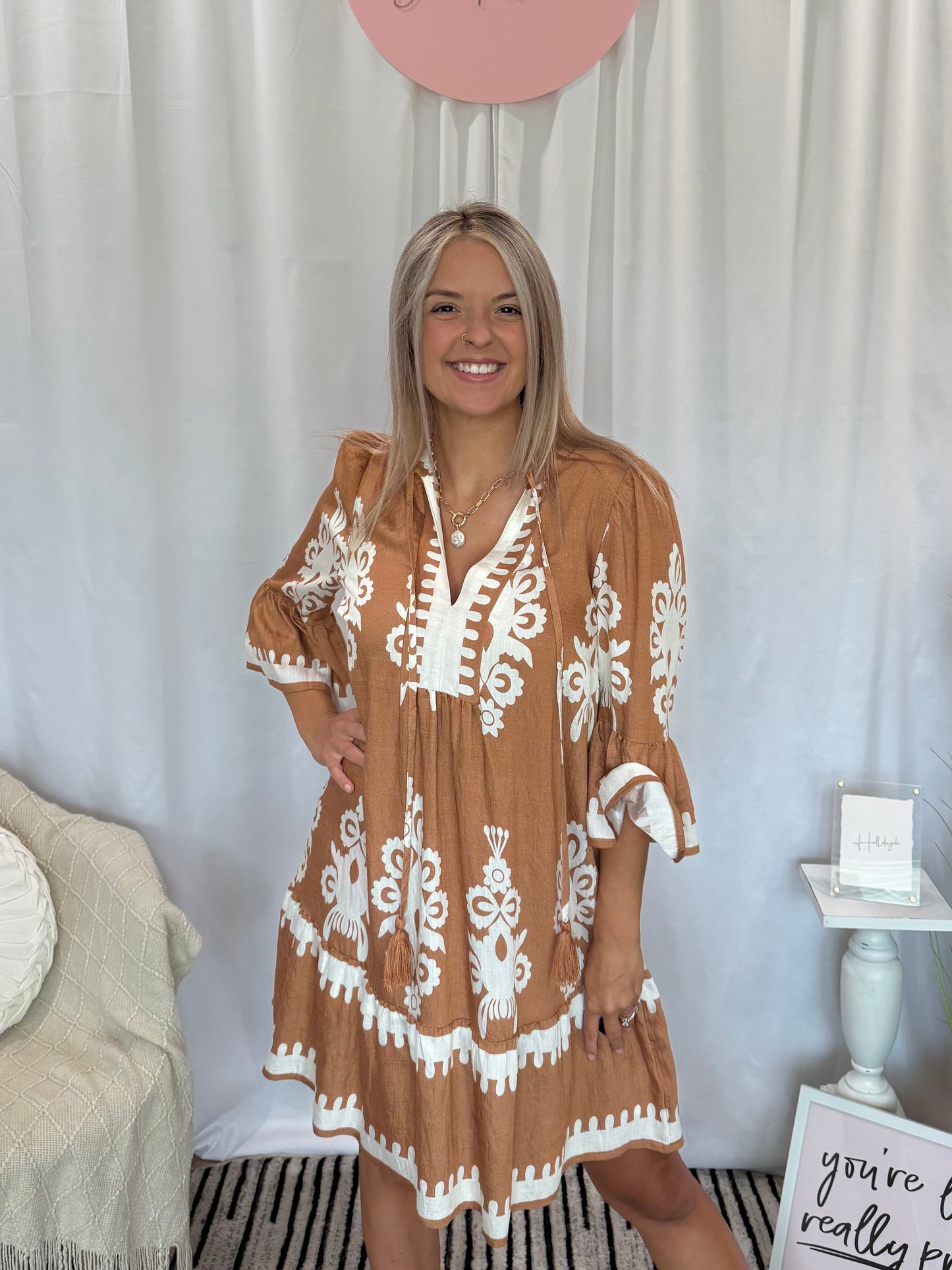 Cutest Ever Clay Dress