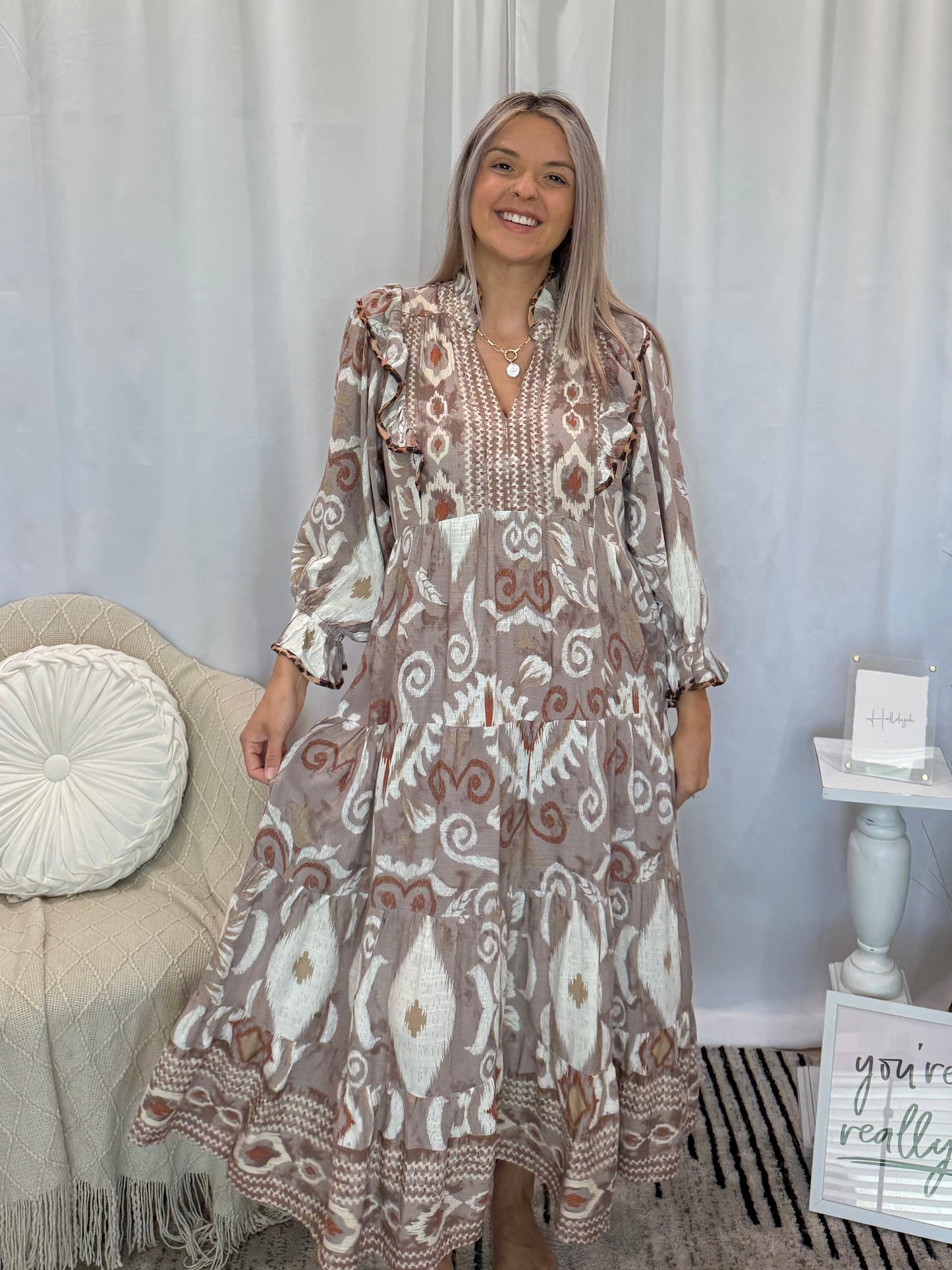 Taupe Perfection Dress