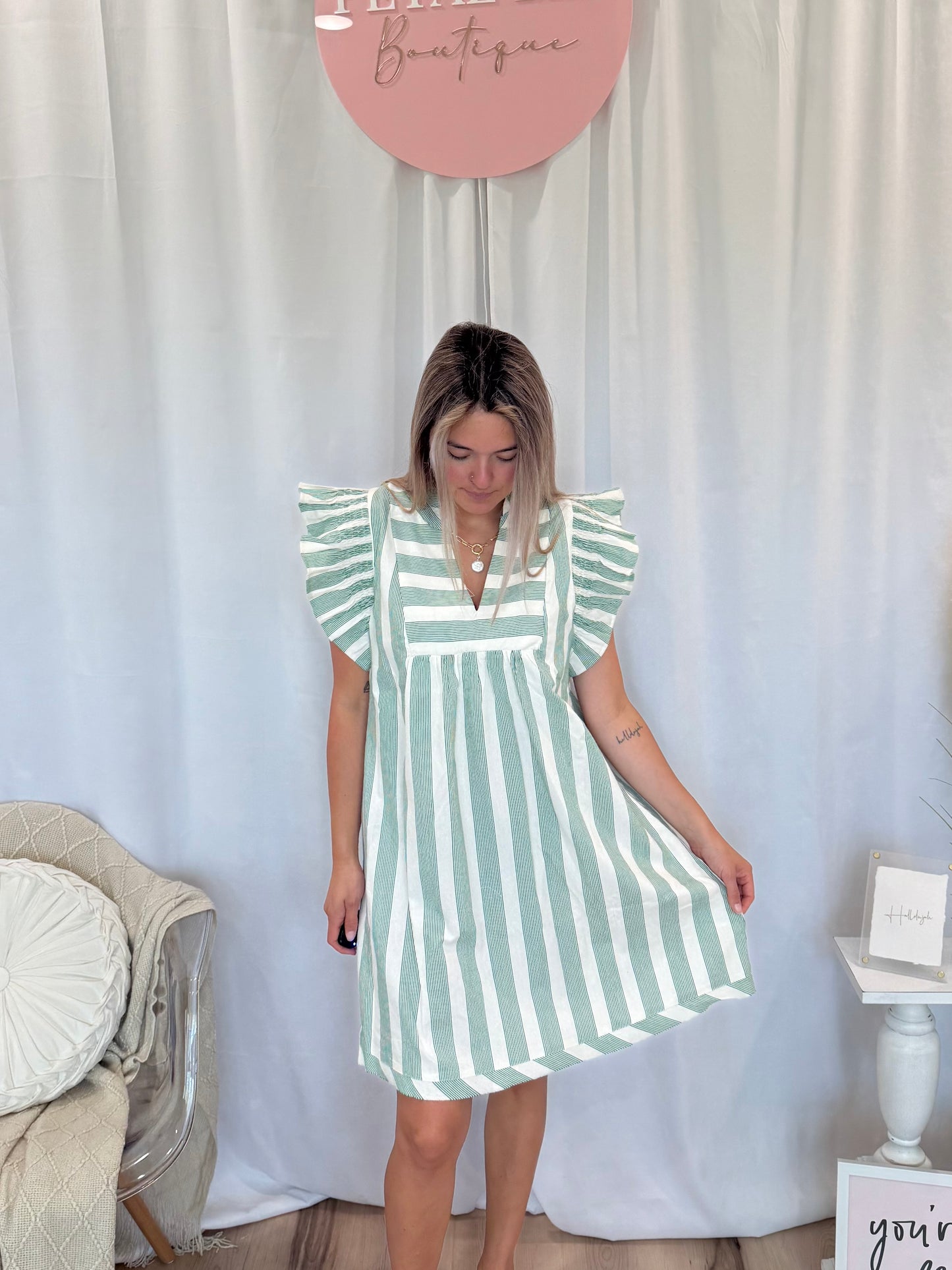 Pearl Fern Dress