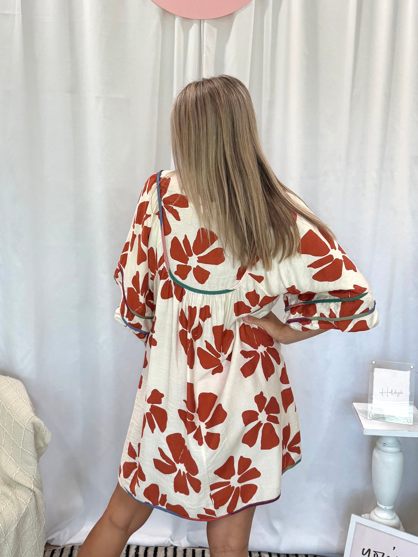 Amber Glow Dress