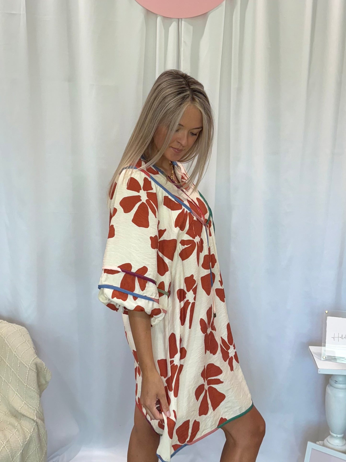 Amber Glow Dress