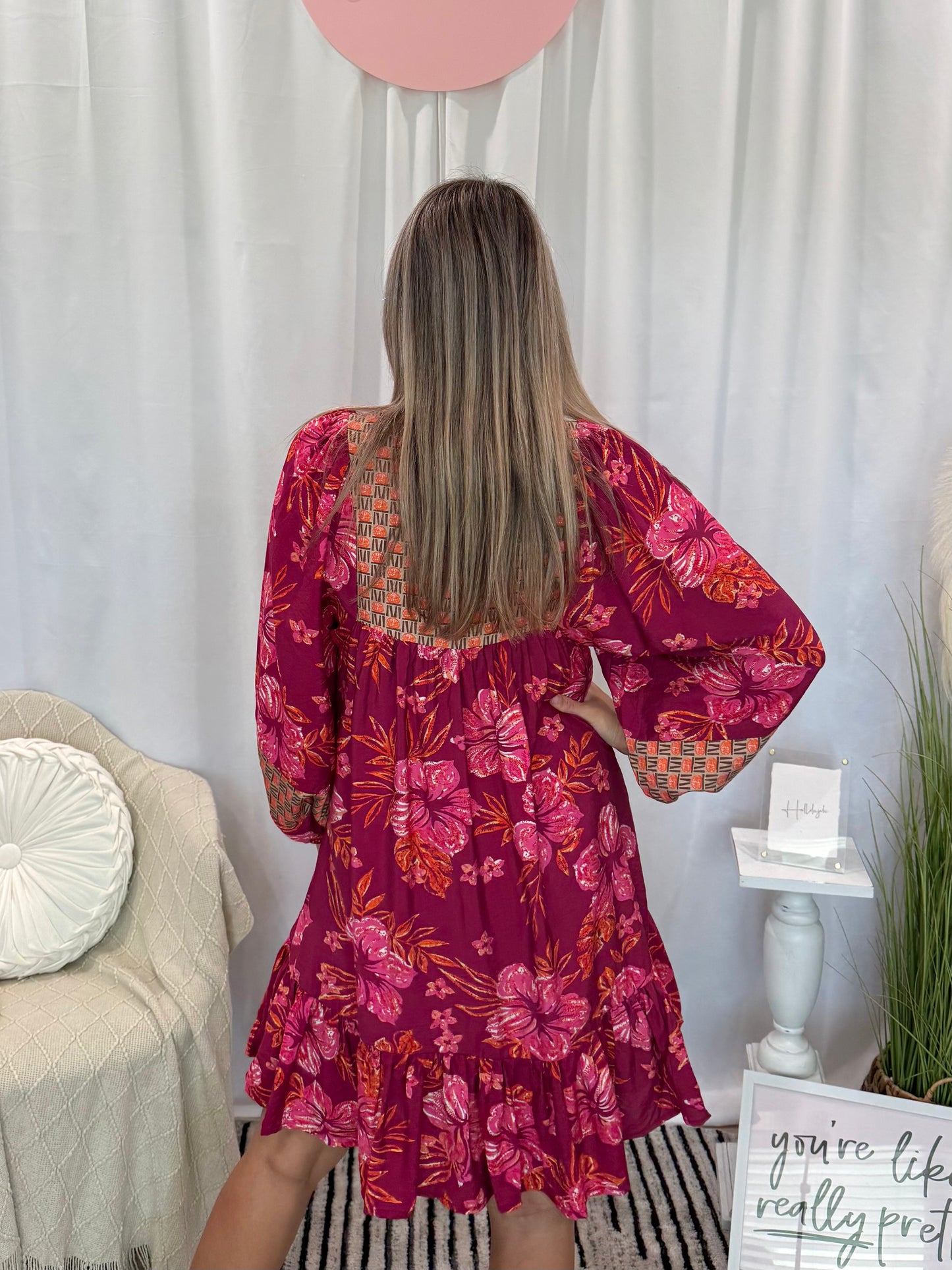 Rosé Bay Dress