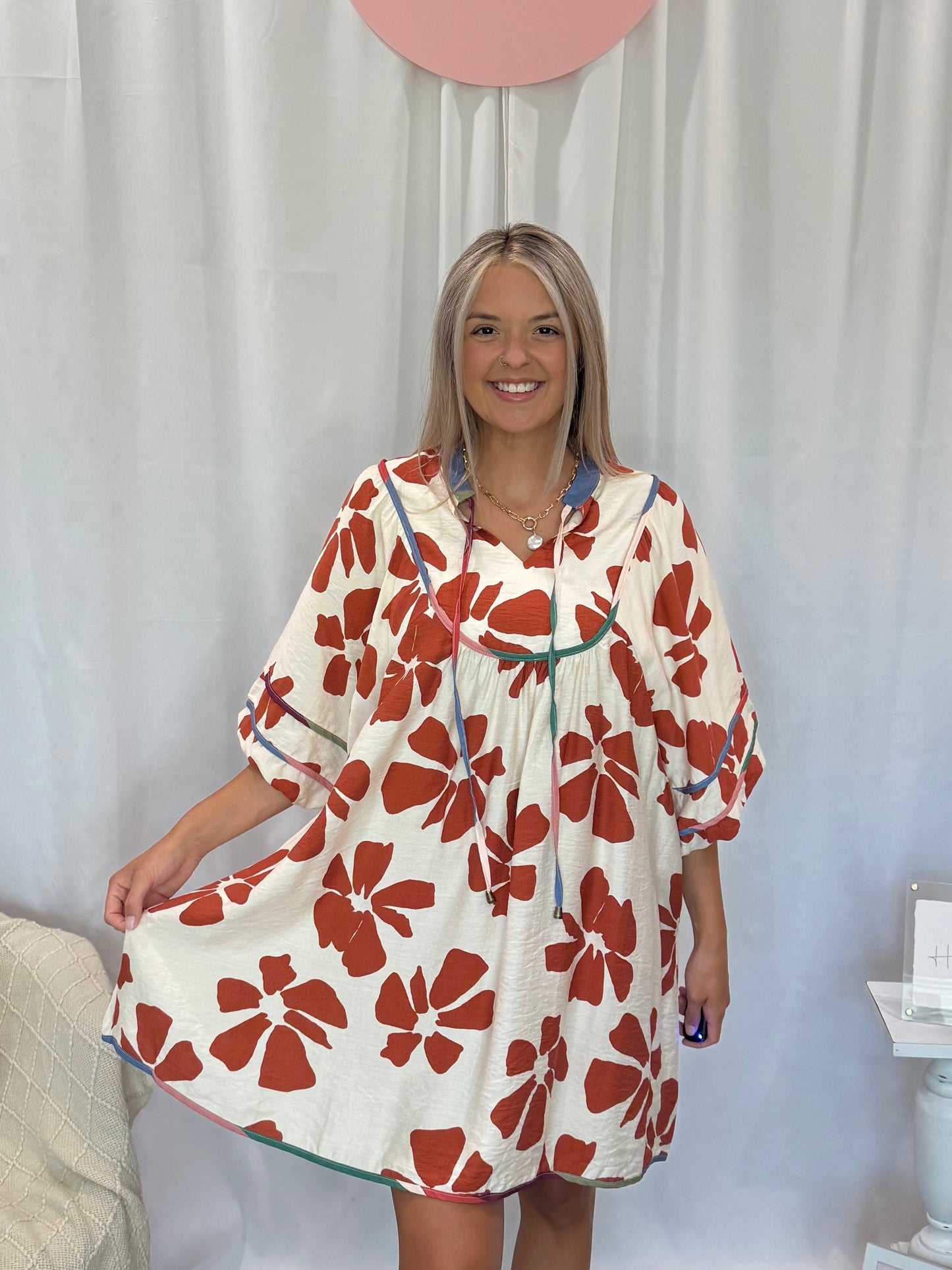 Amber Glow Dress