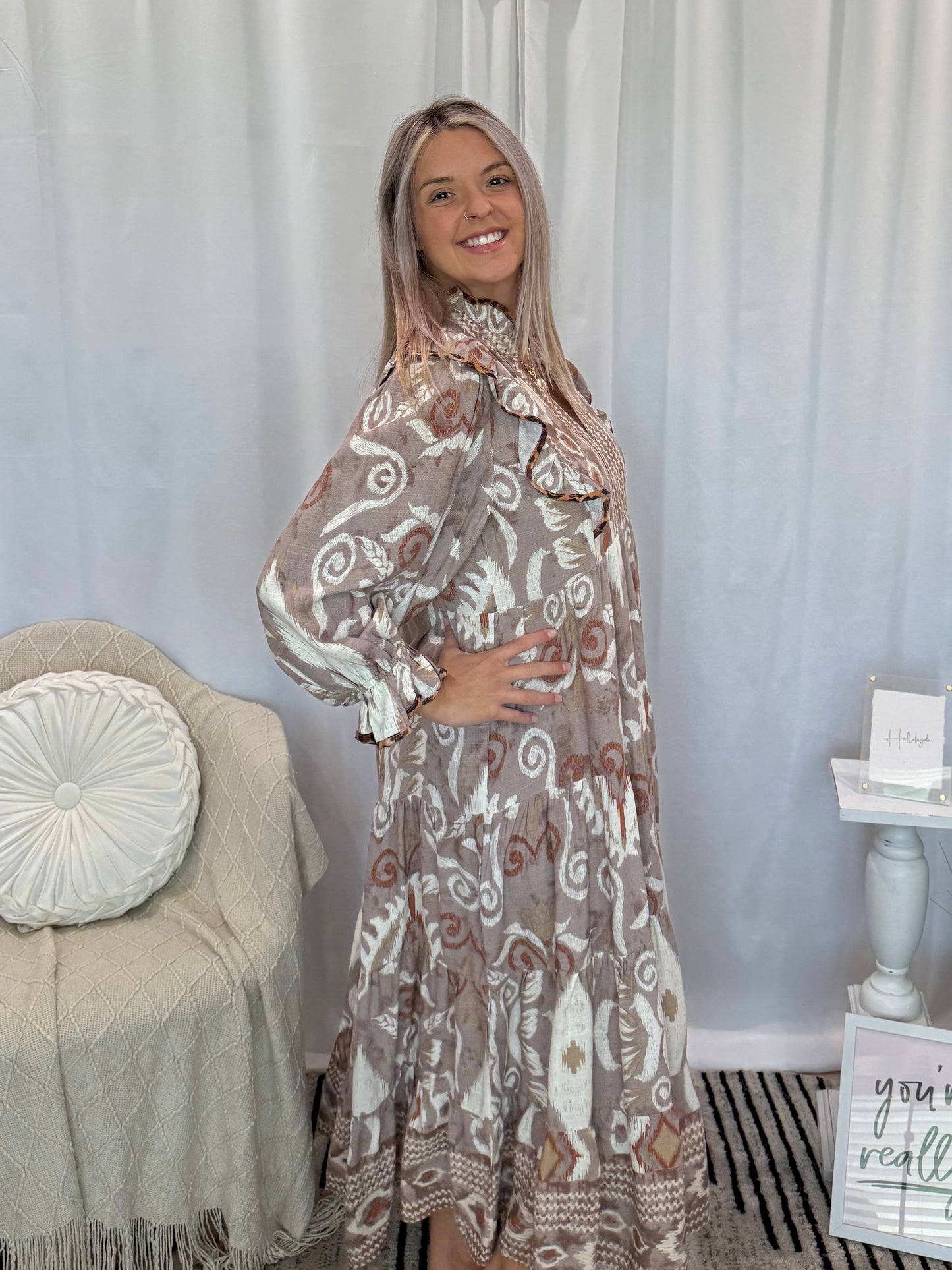 Taupe Perfection Dress