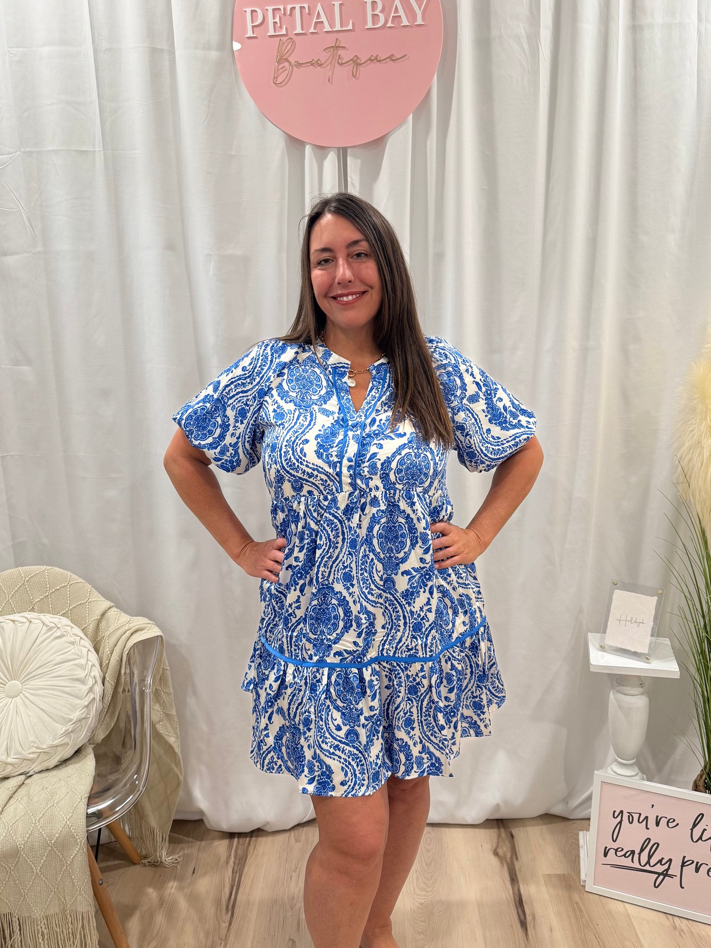 Aquaholic Dress