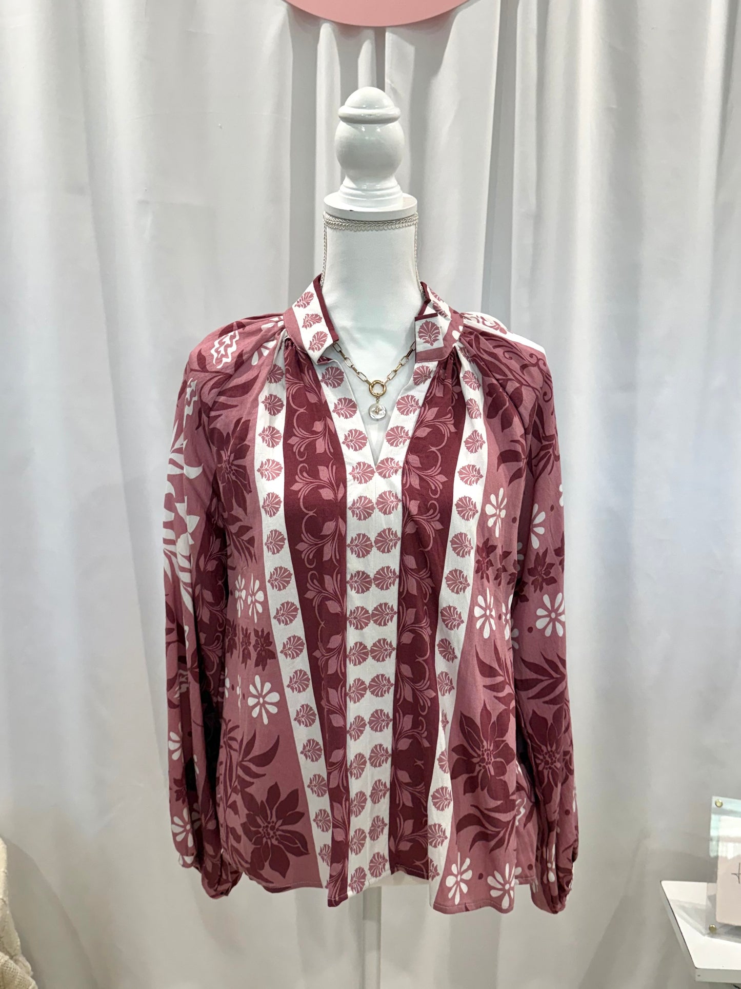 Cool Mauve Top