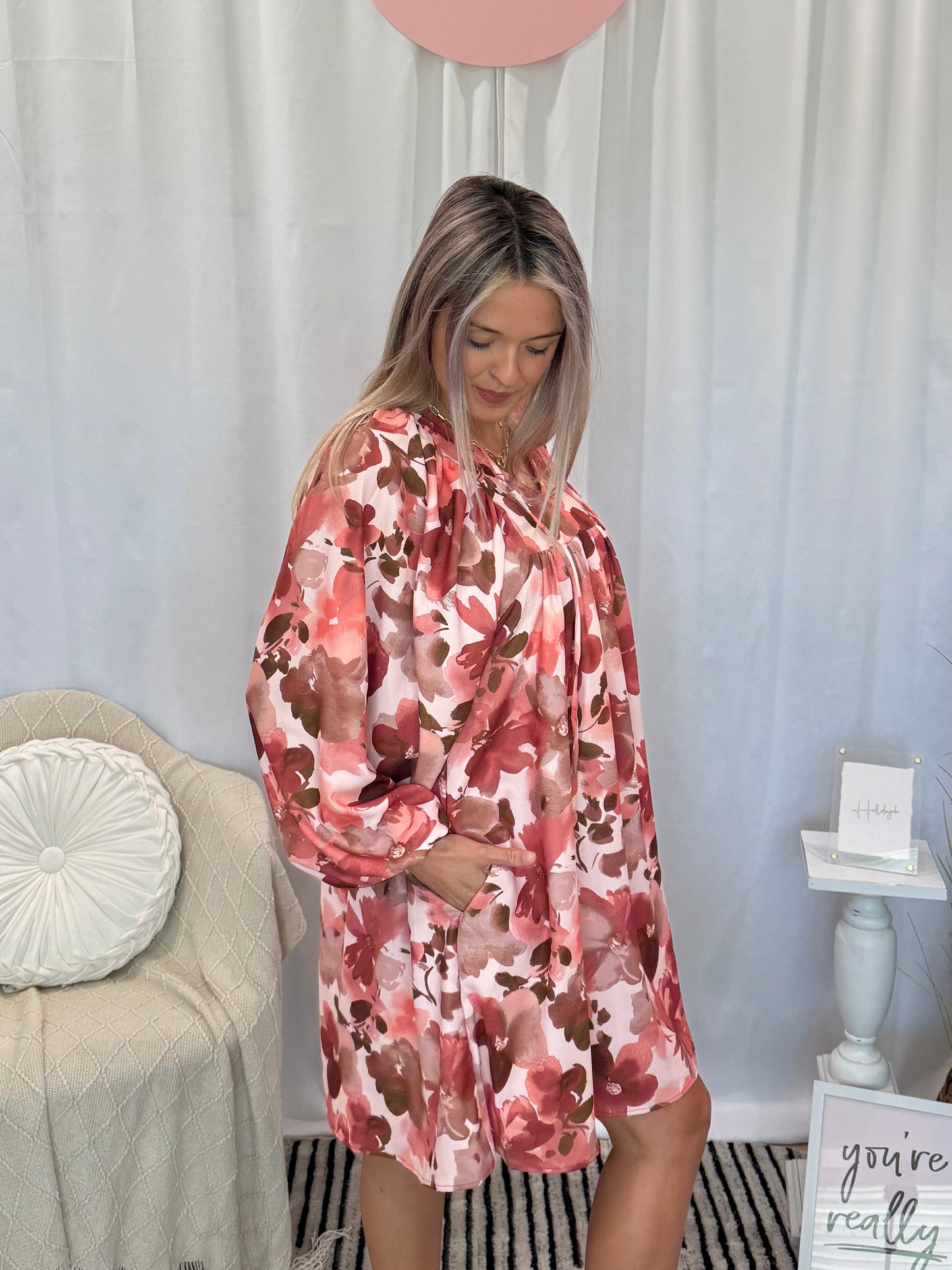 Forever Floral Dress (Pockets!)