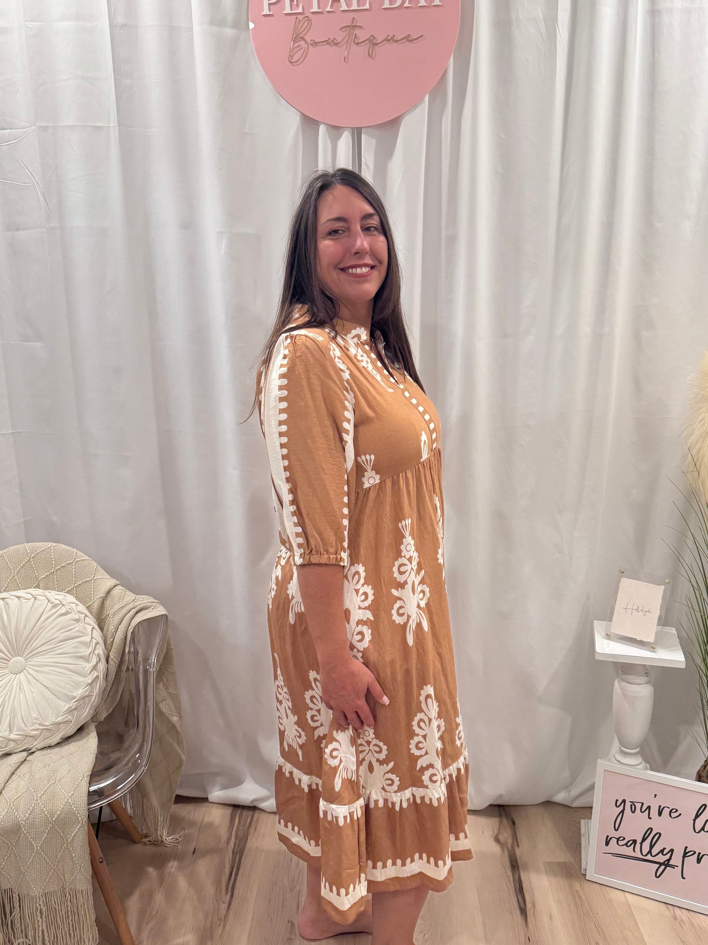 Mocha French Quarter Dress