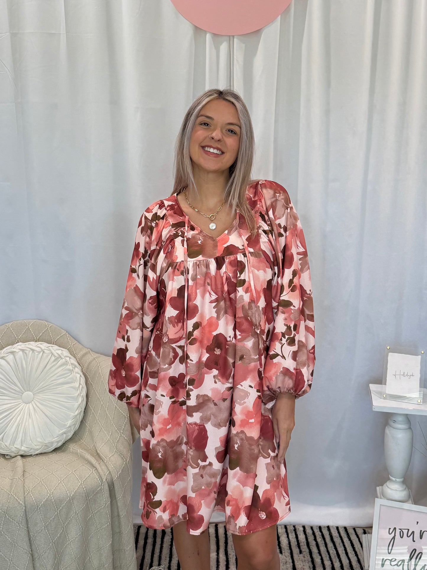 Forever Floral Dress (Pockets!)