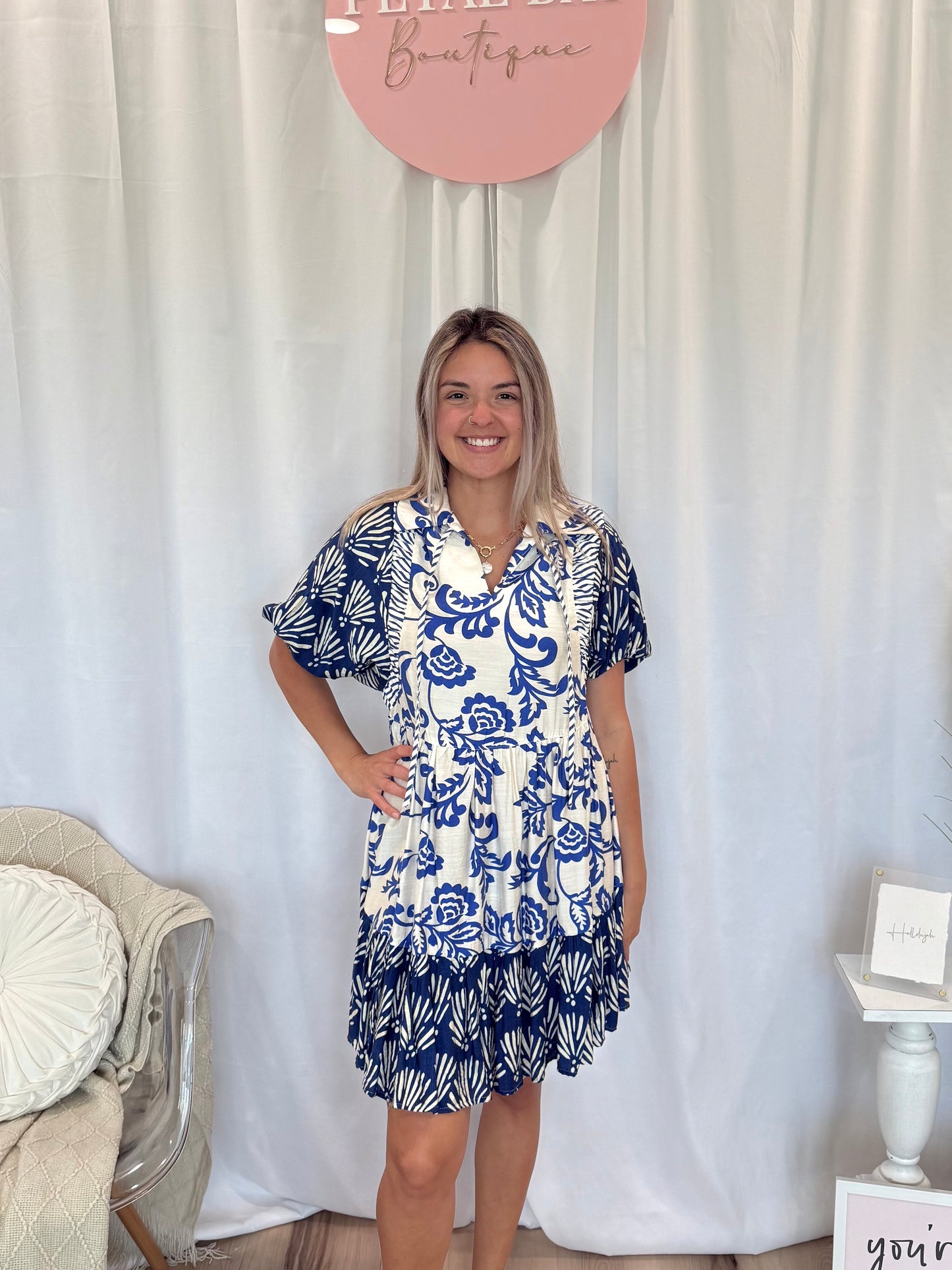 Beachy Blues Dress