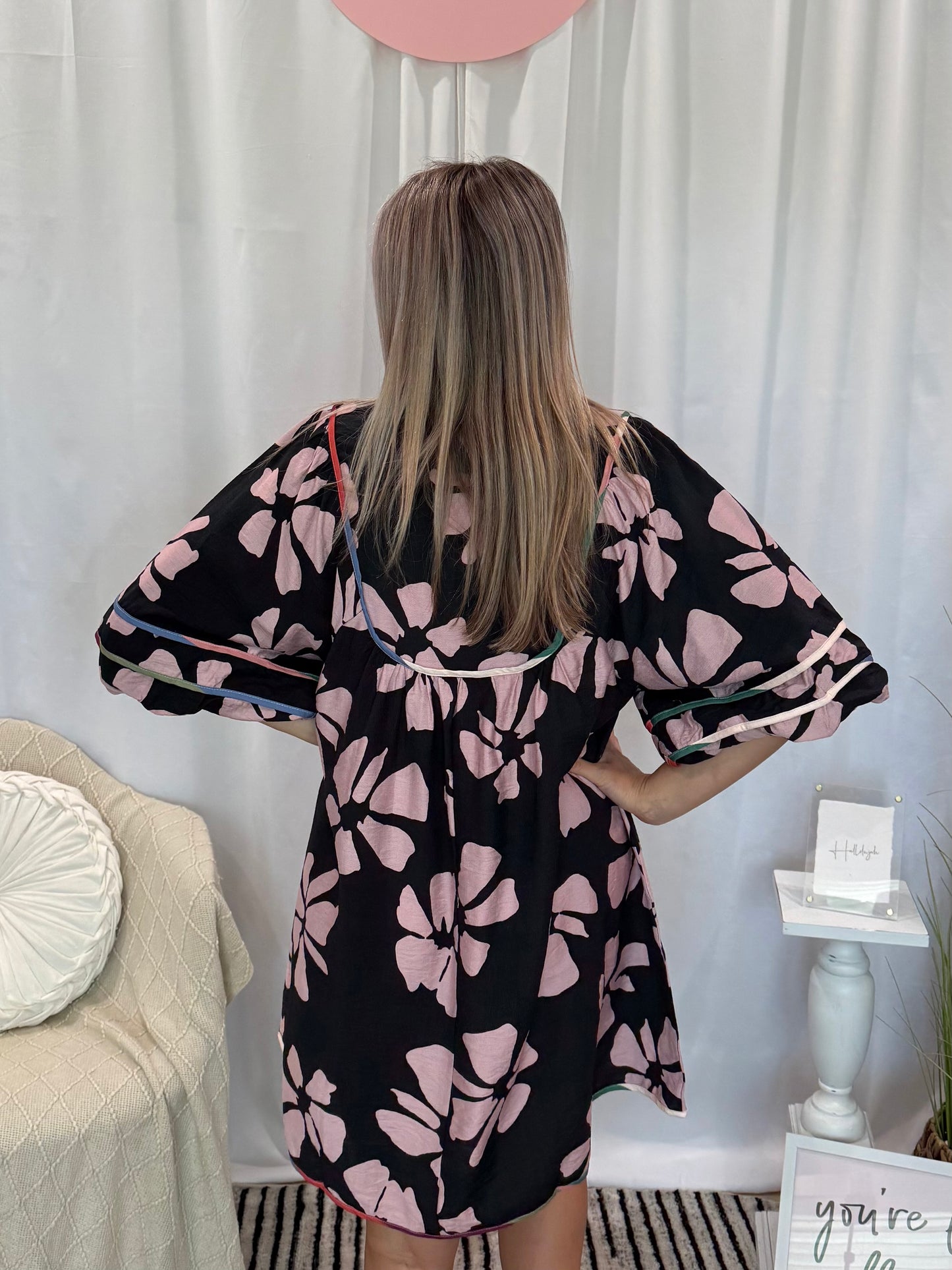 Ebony Glow Dress