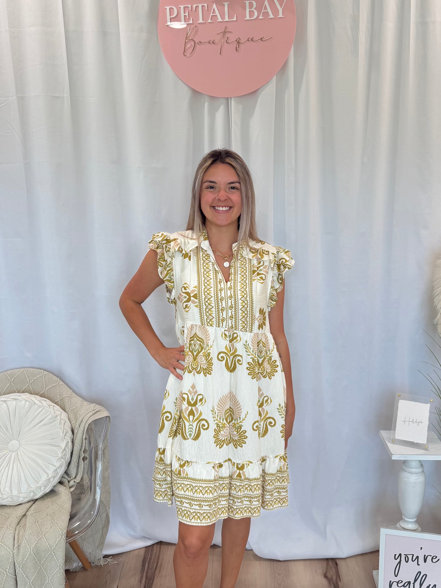 Elegant Vintage Dress