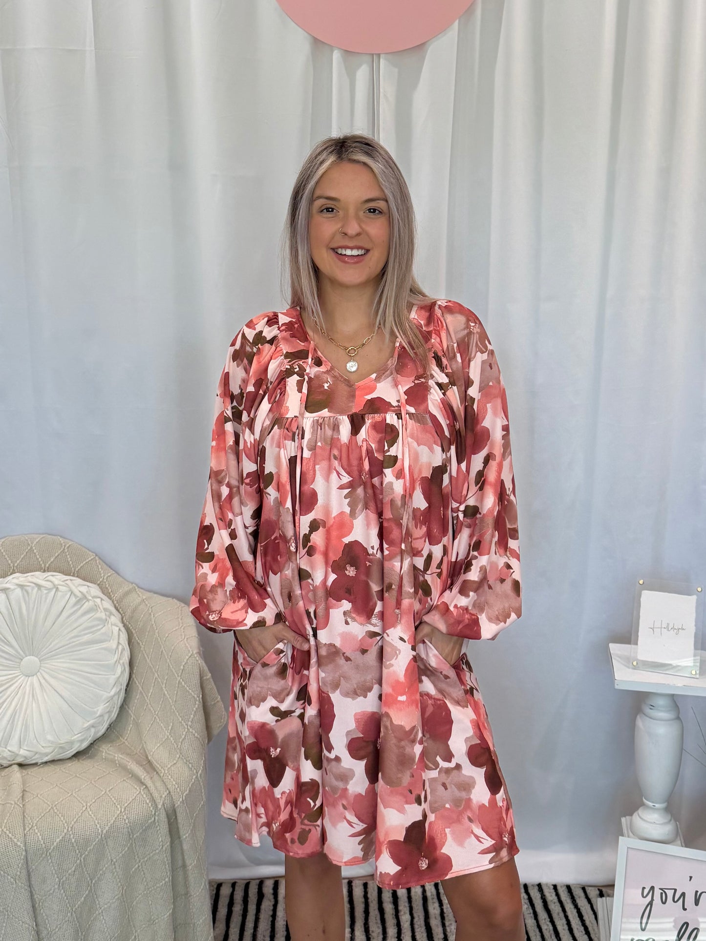 Forever Floral Dress (Pockets!)