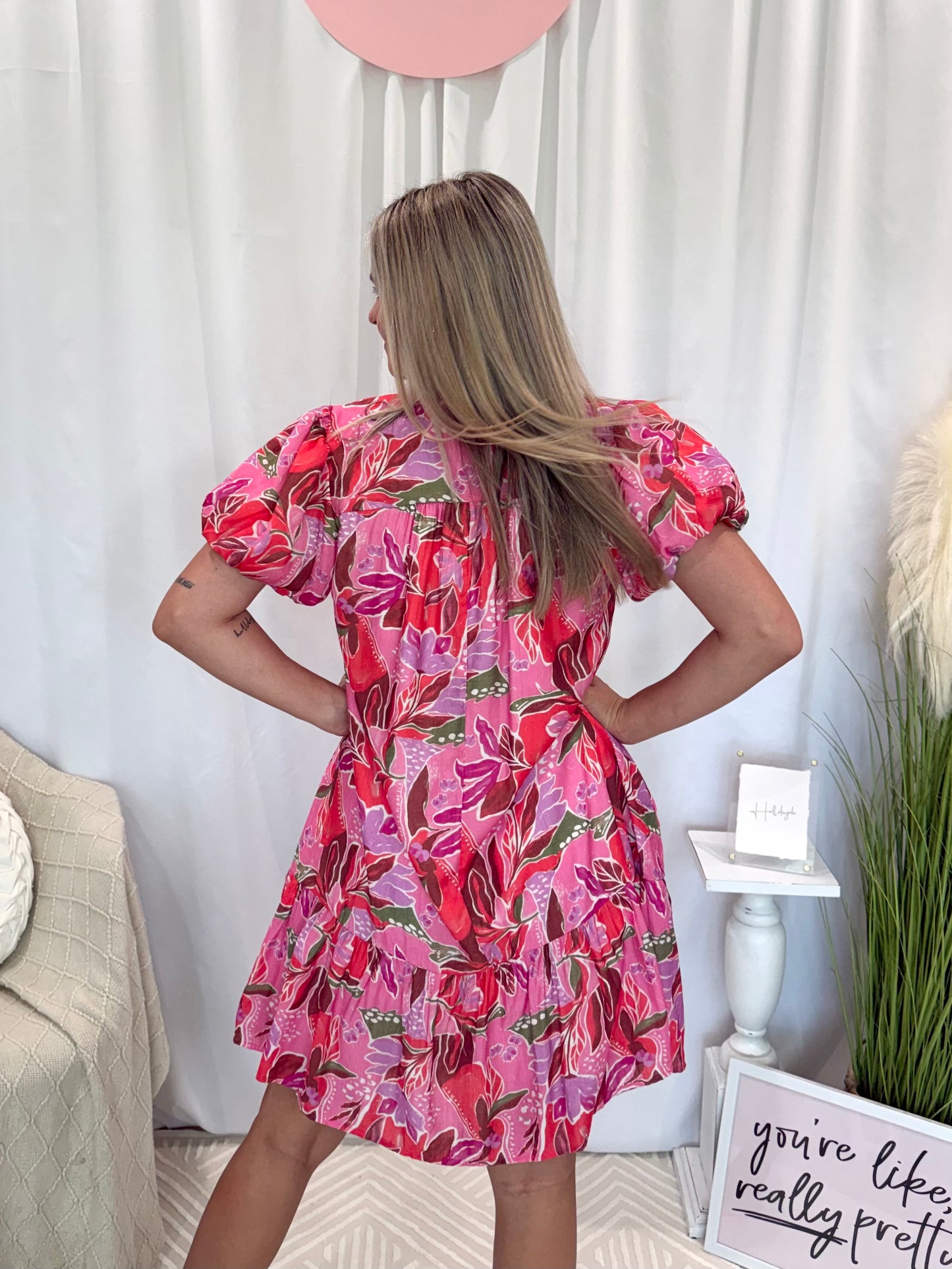 Blushing Belle Dress (Pockets!)