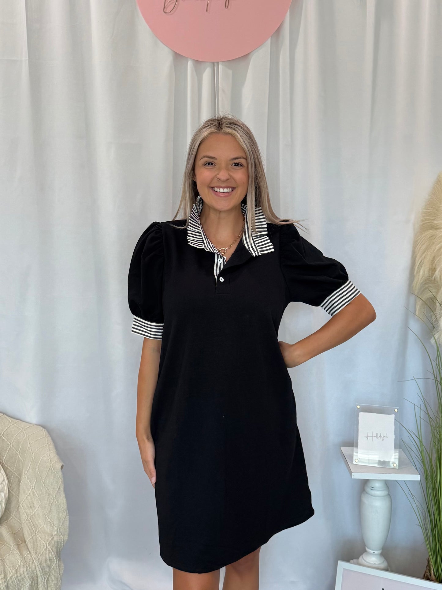 Oreo Drizzle Dress (Pockets!)