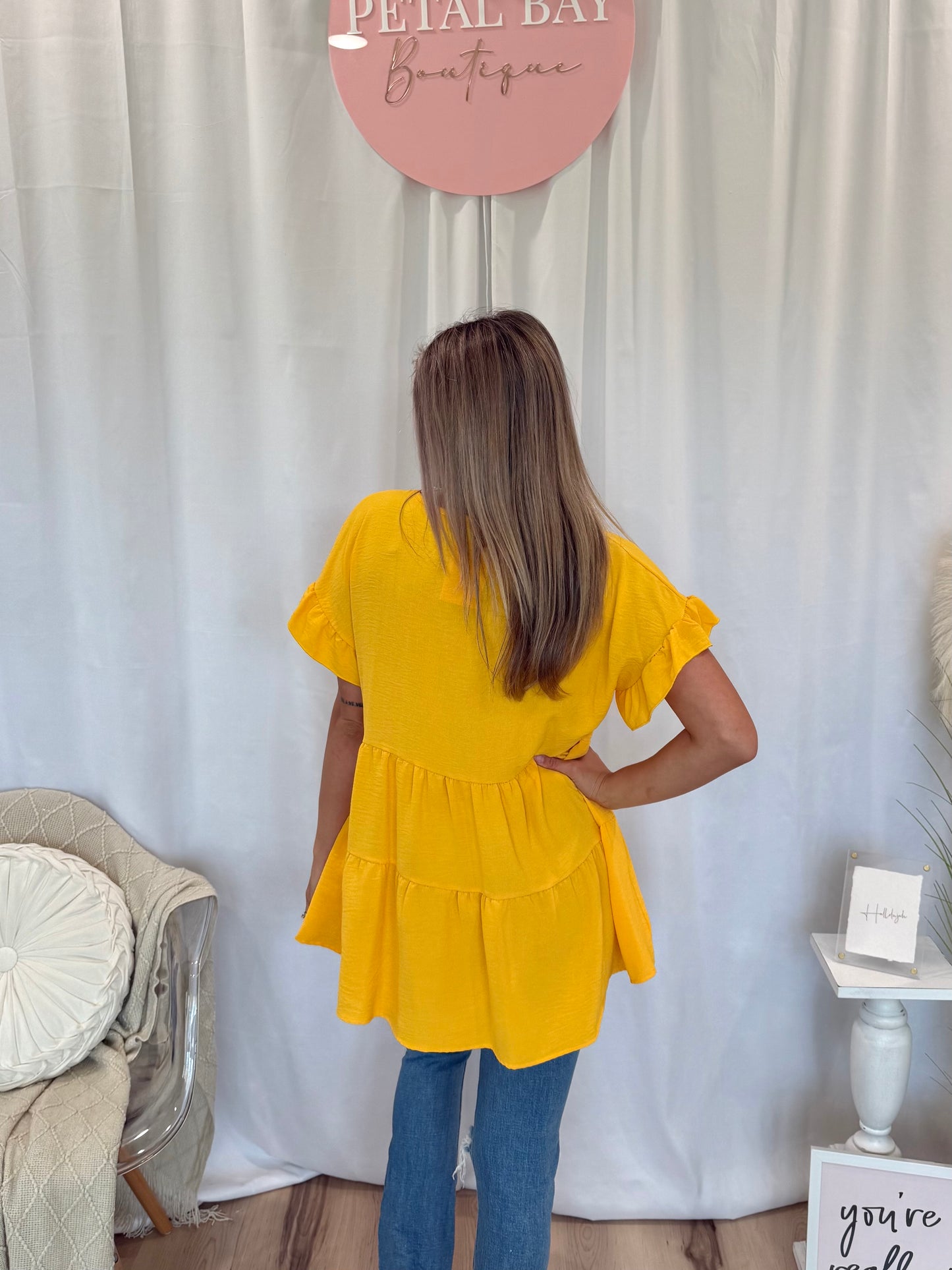 Happy In Yellow Top