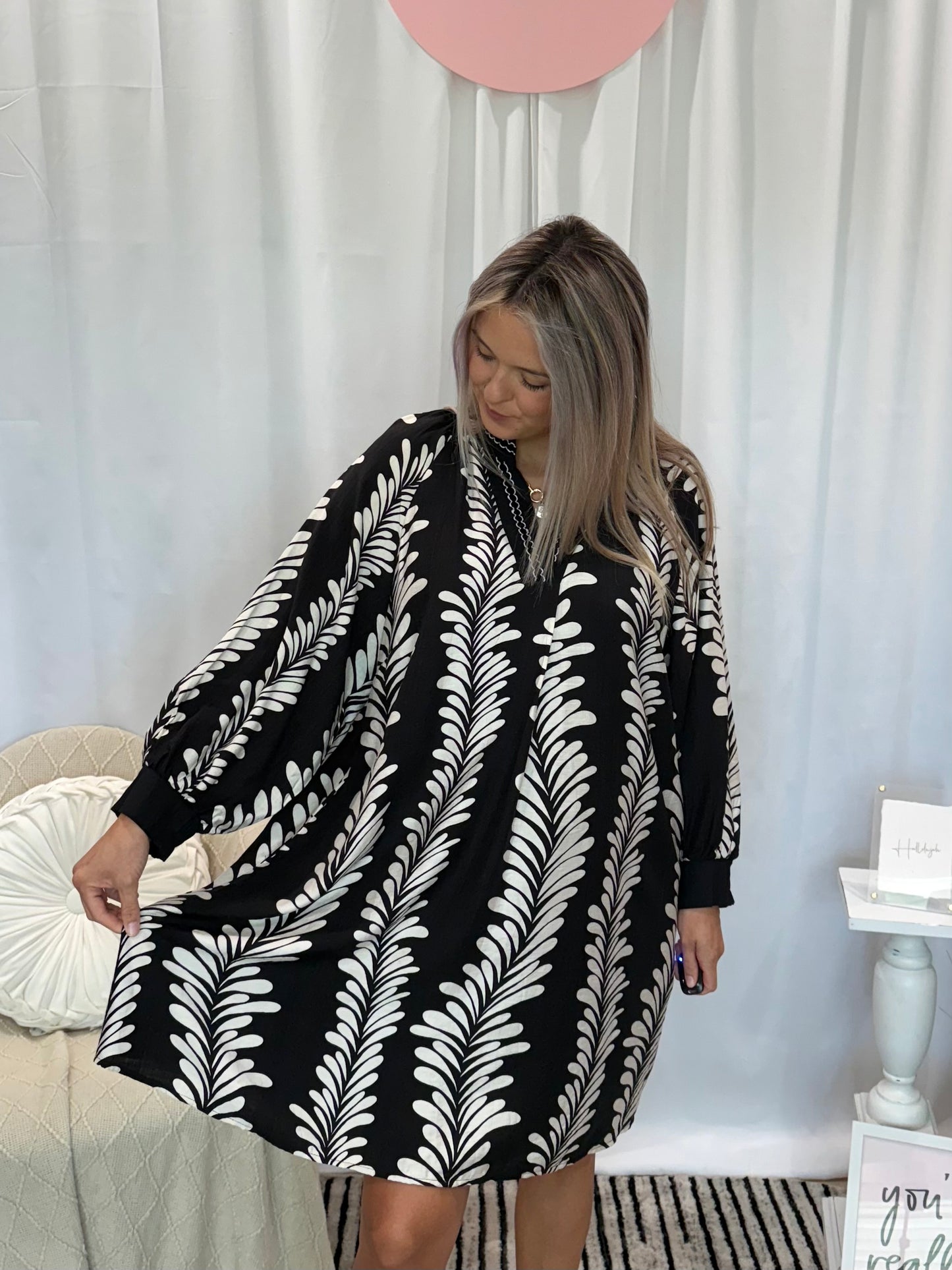 Talk To Me Dress (Pockets!)