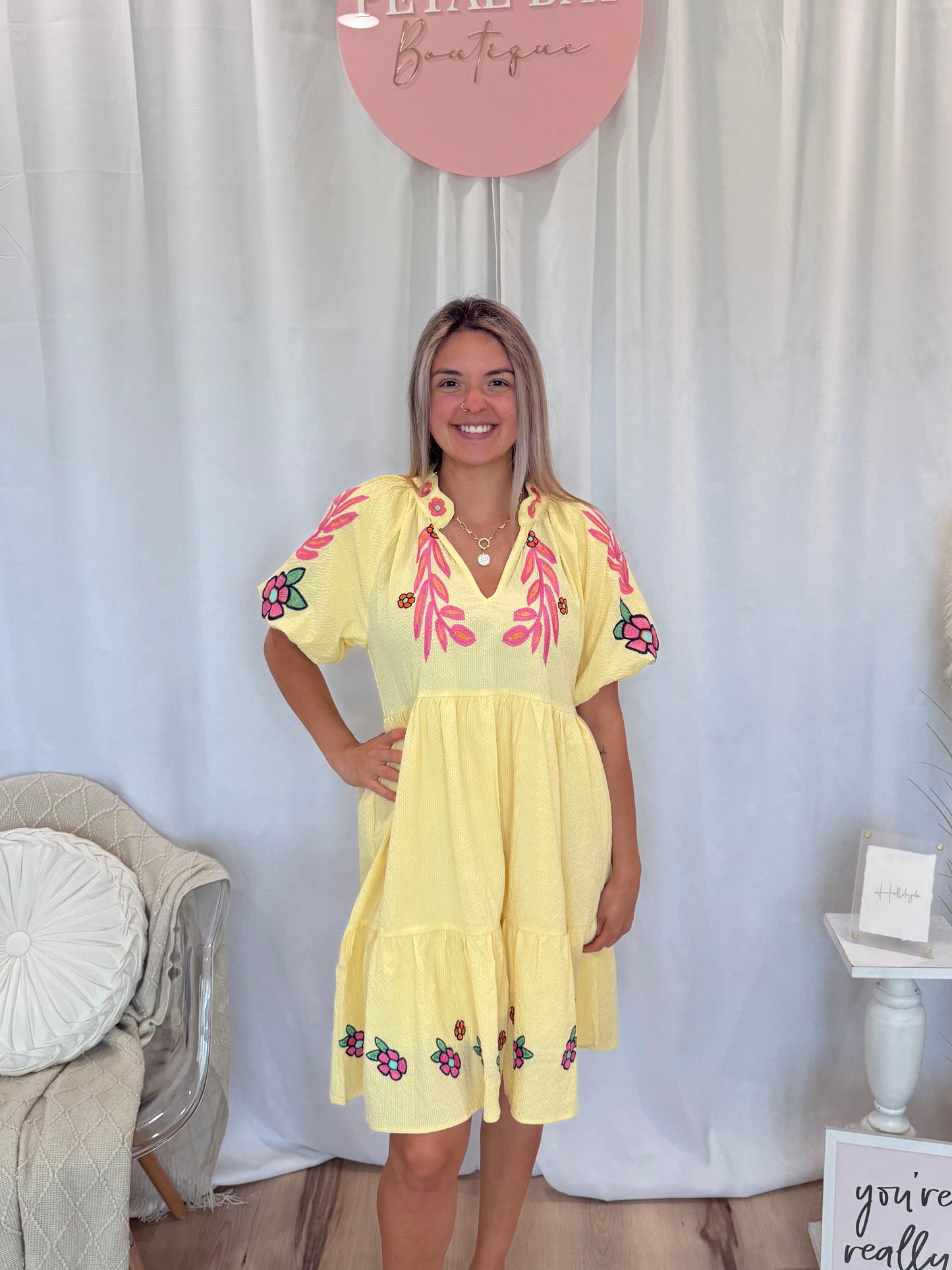 Pretty Yellow Dress