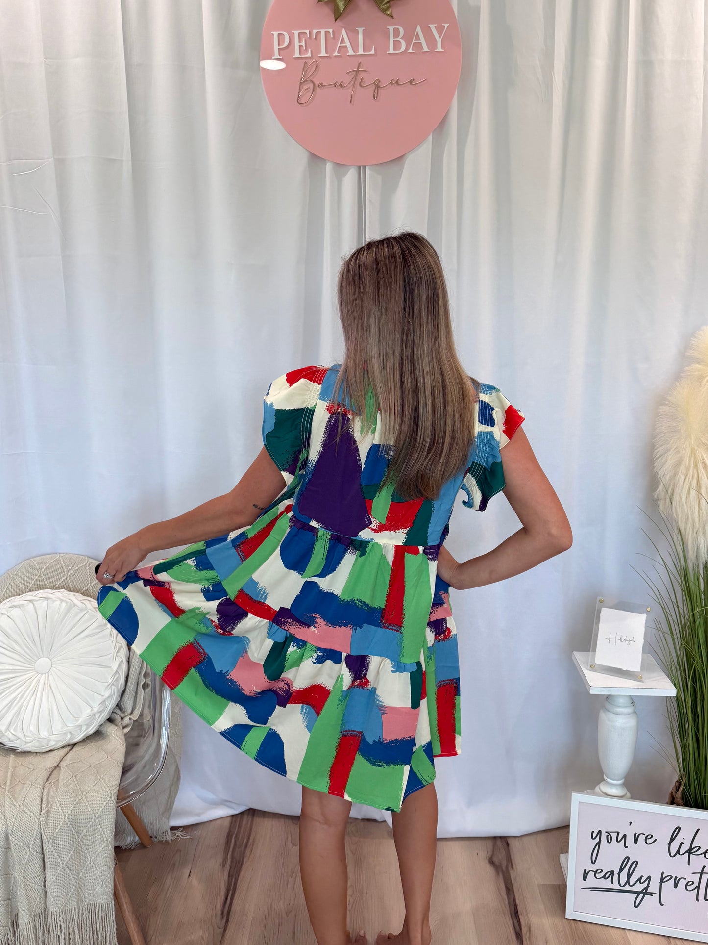 Colored in Happiness Dress