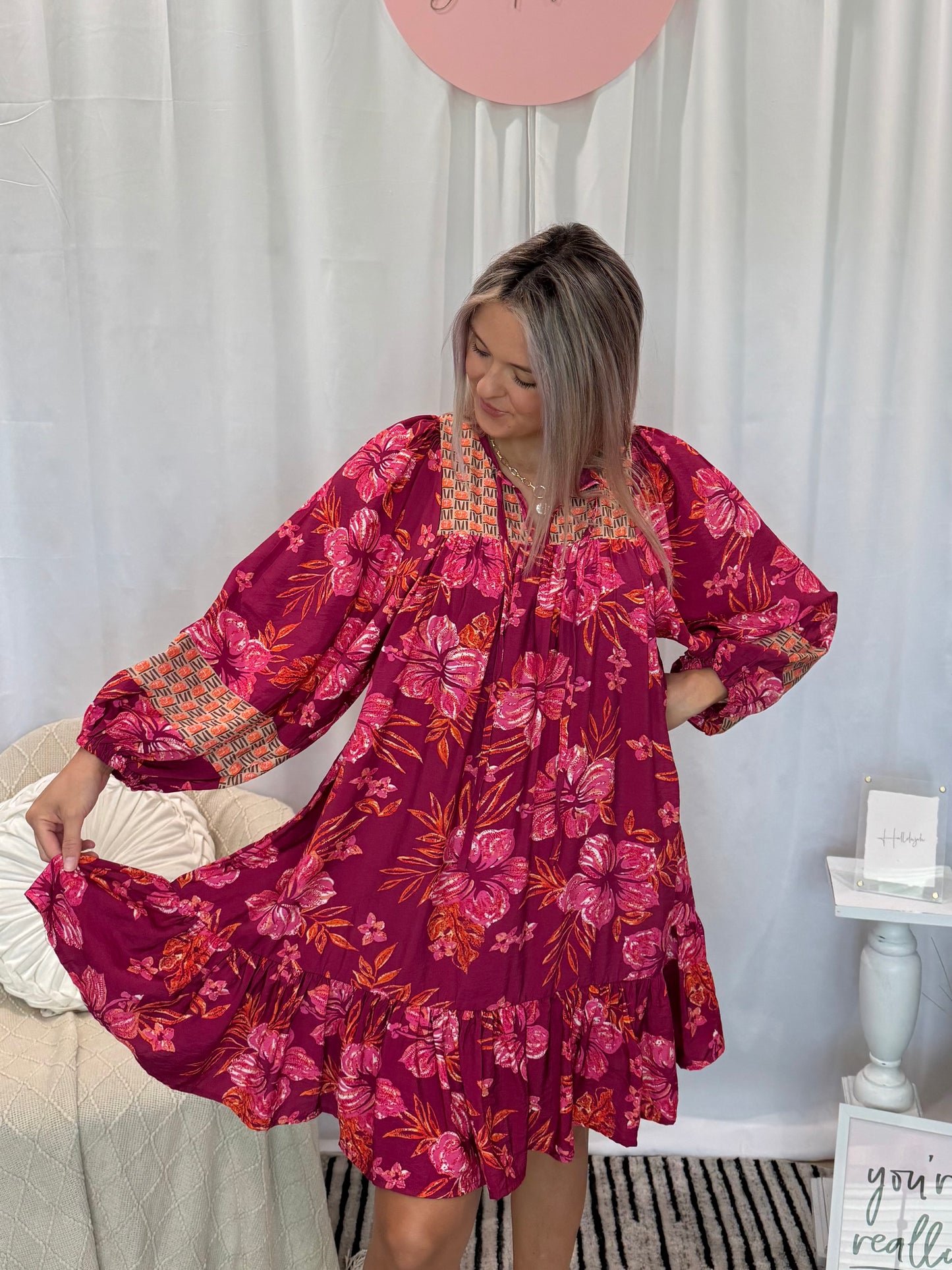 Rosé Bay Dress