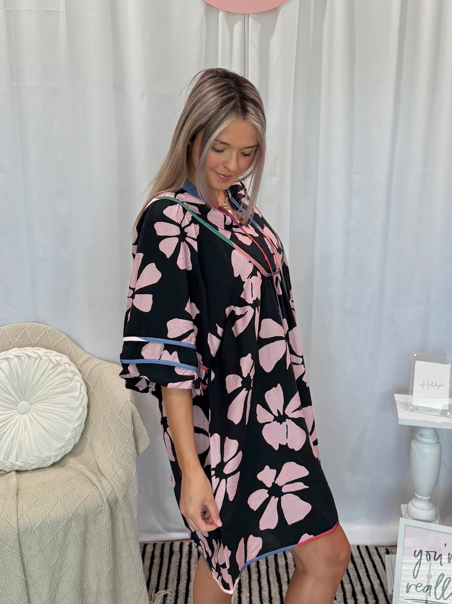 Ebony Glow Dress